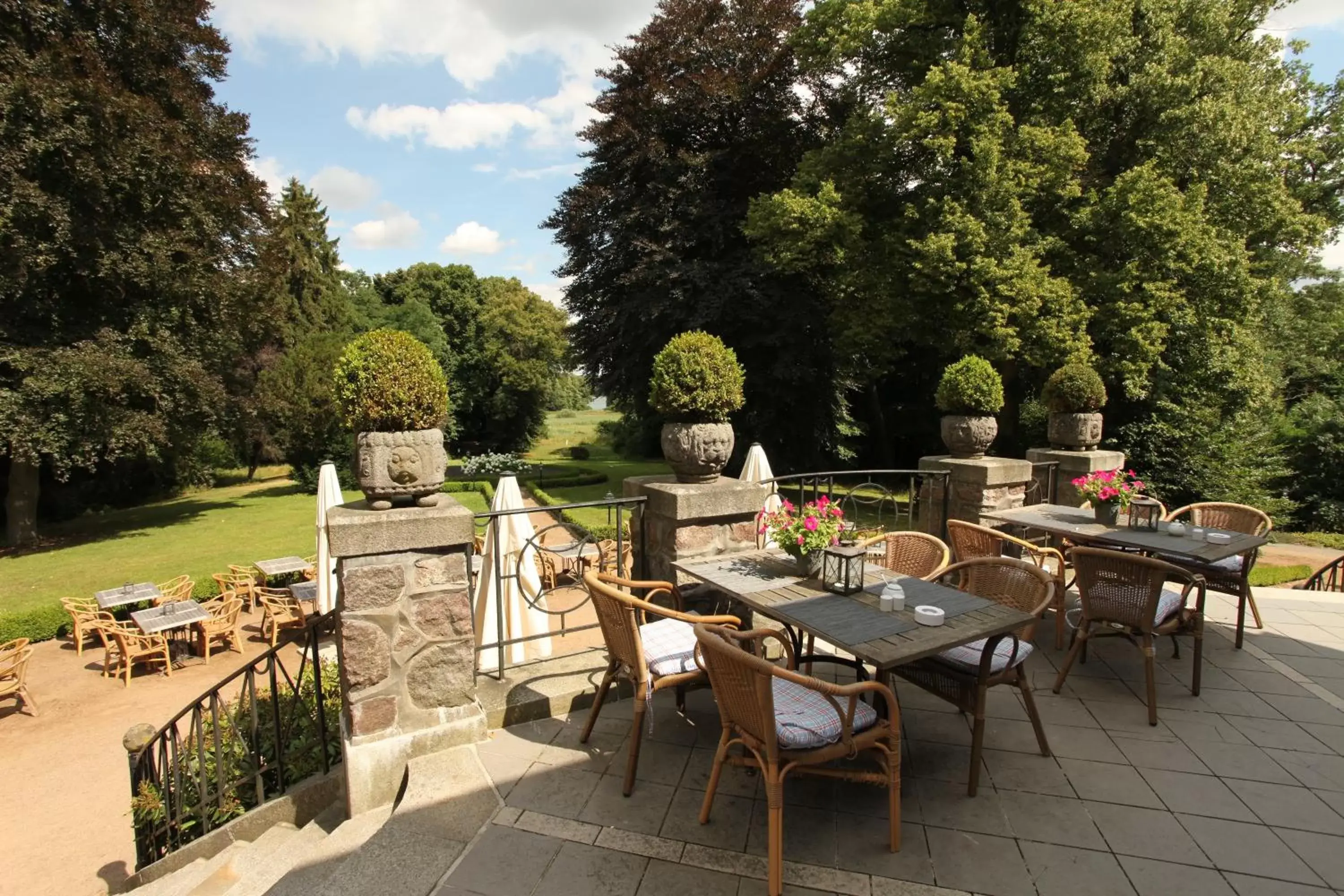 Garden in Schloss Basthorst