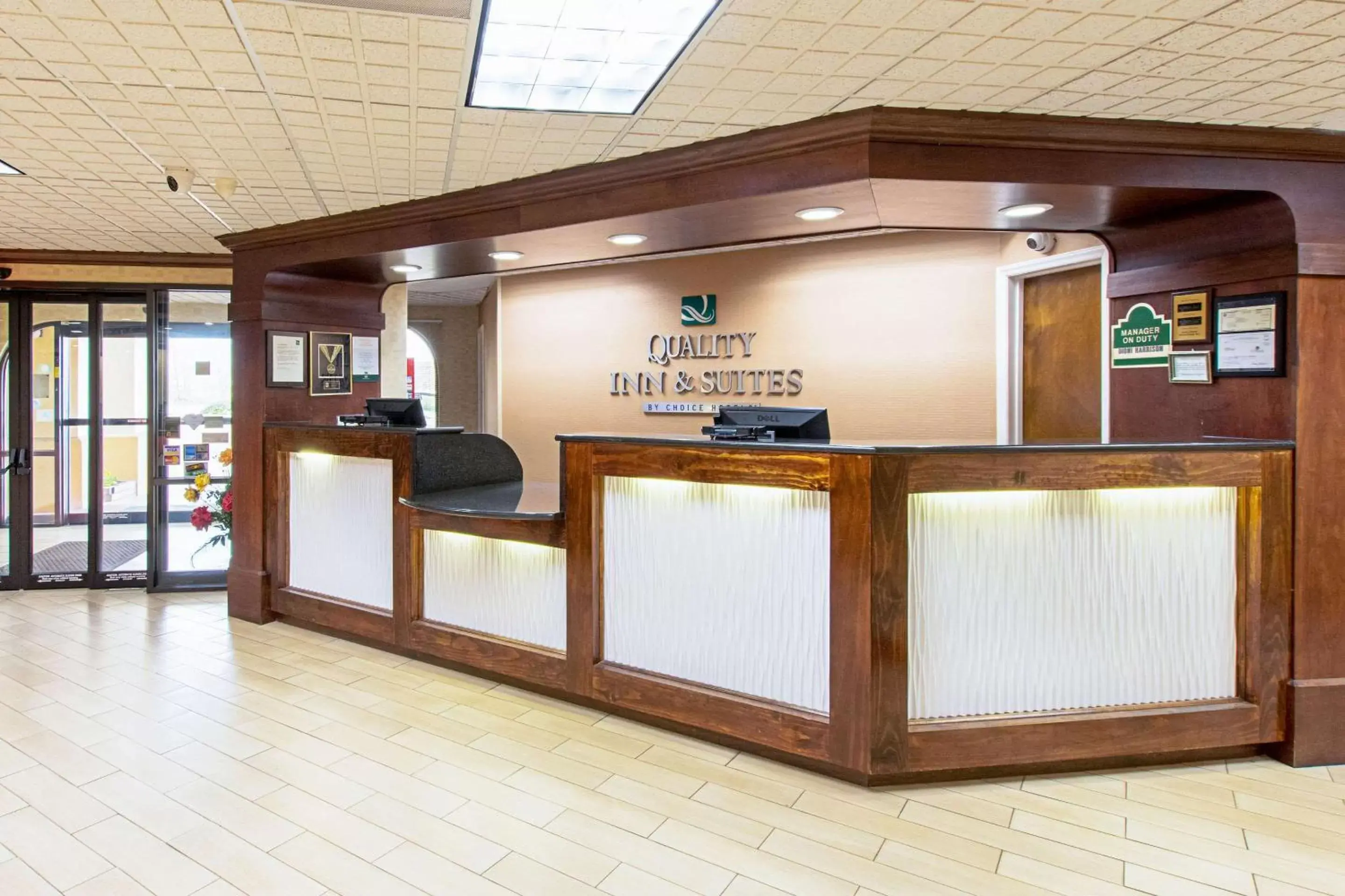 Lobby or reception in Quality Inn & Suites Civic Center