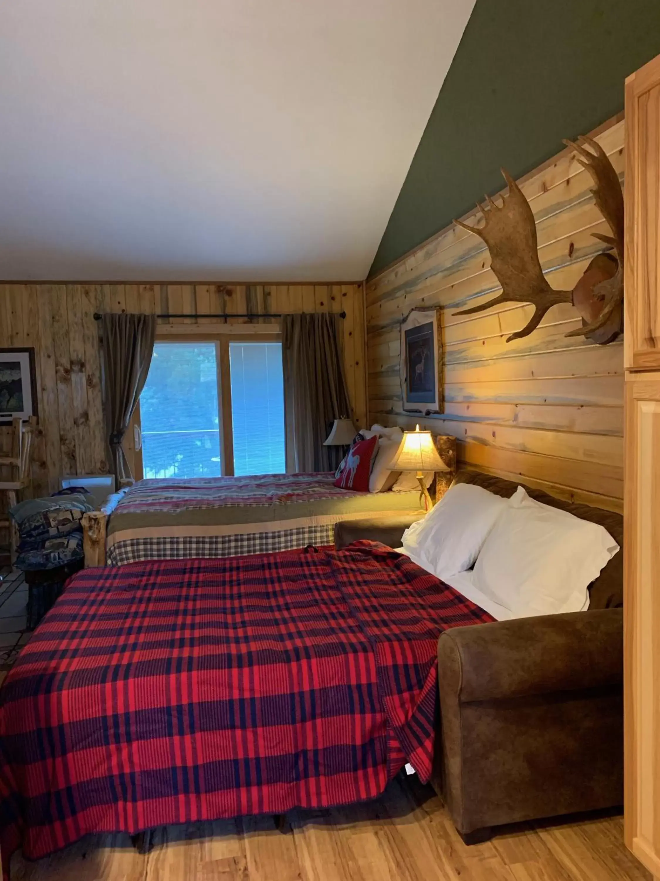 Bed in The North Face Lodge