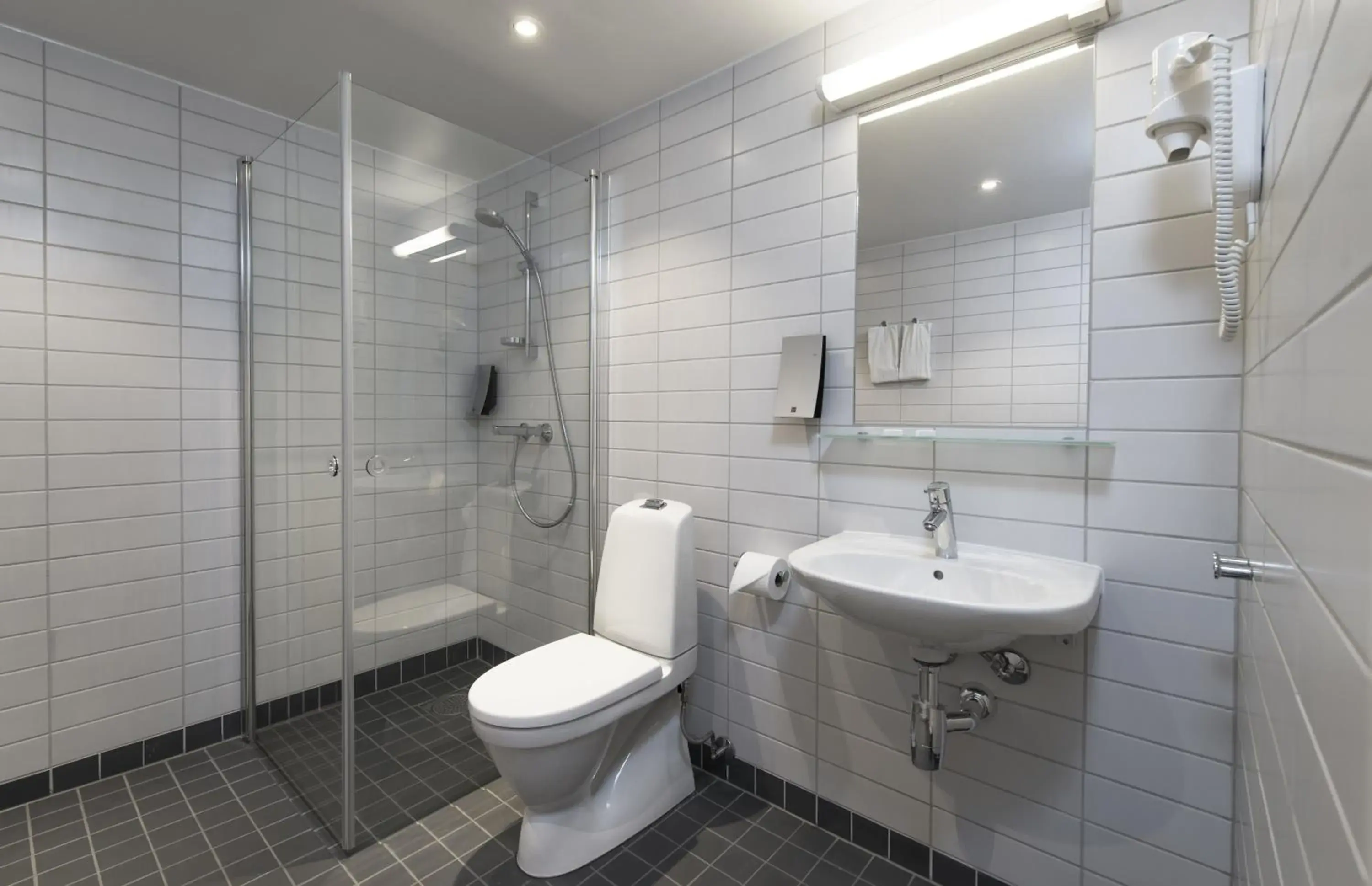 Shower, Bathroom in Thon Hotel Trondheim