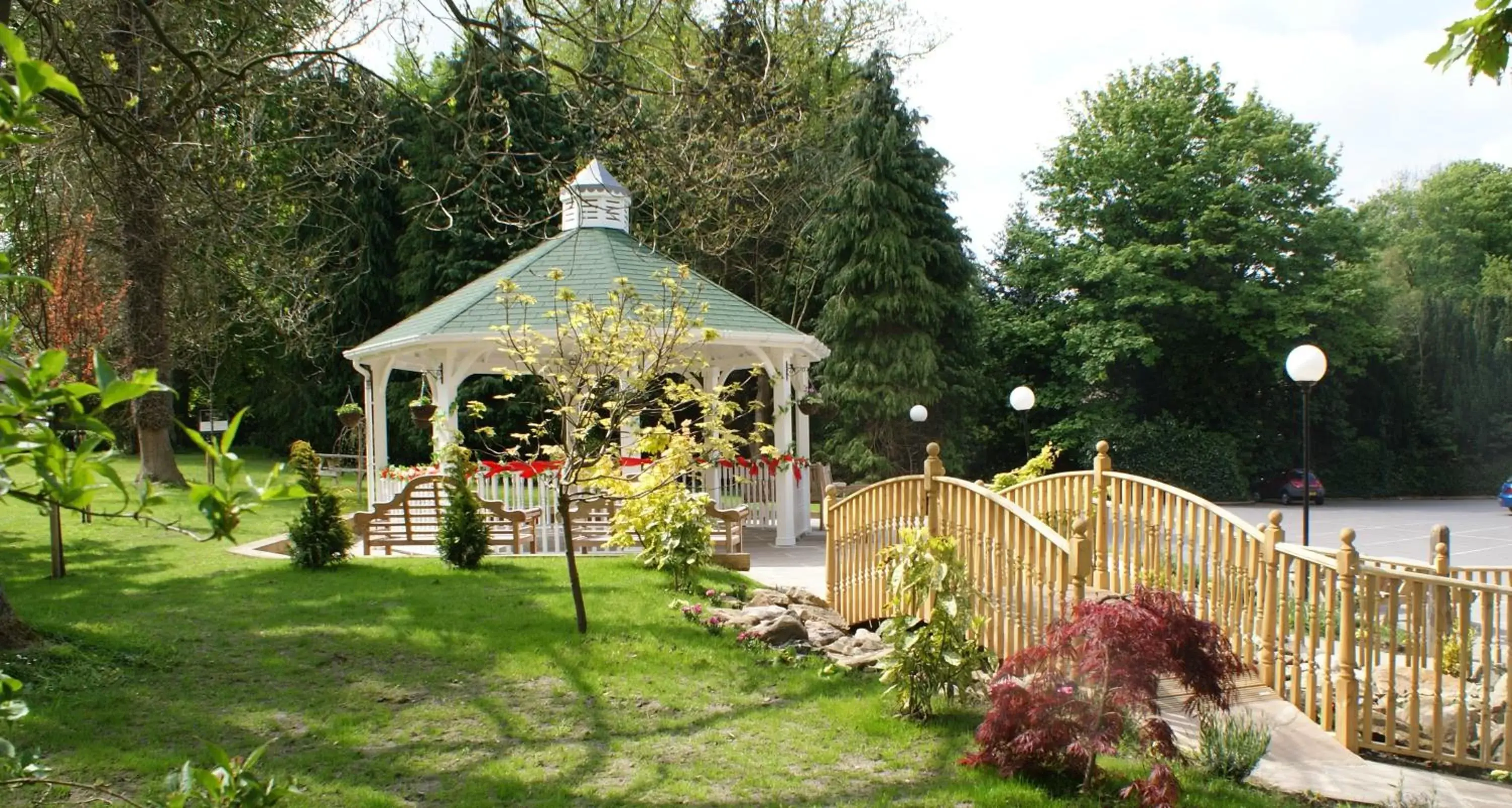 Property building, Garden in Steeton Hall Hotel & Restaurant