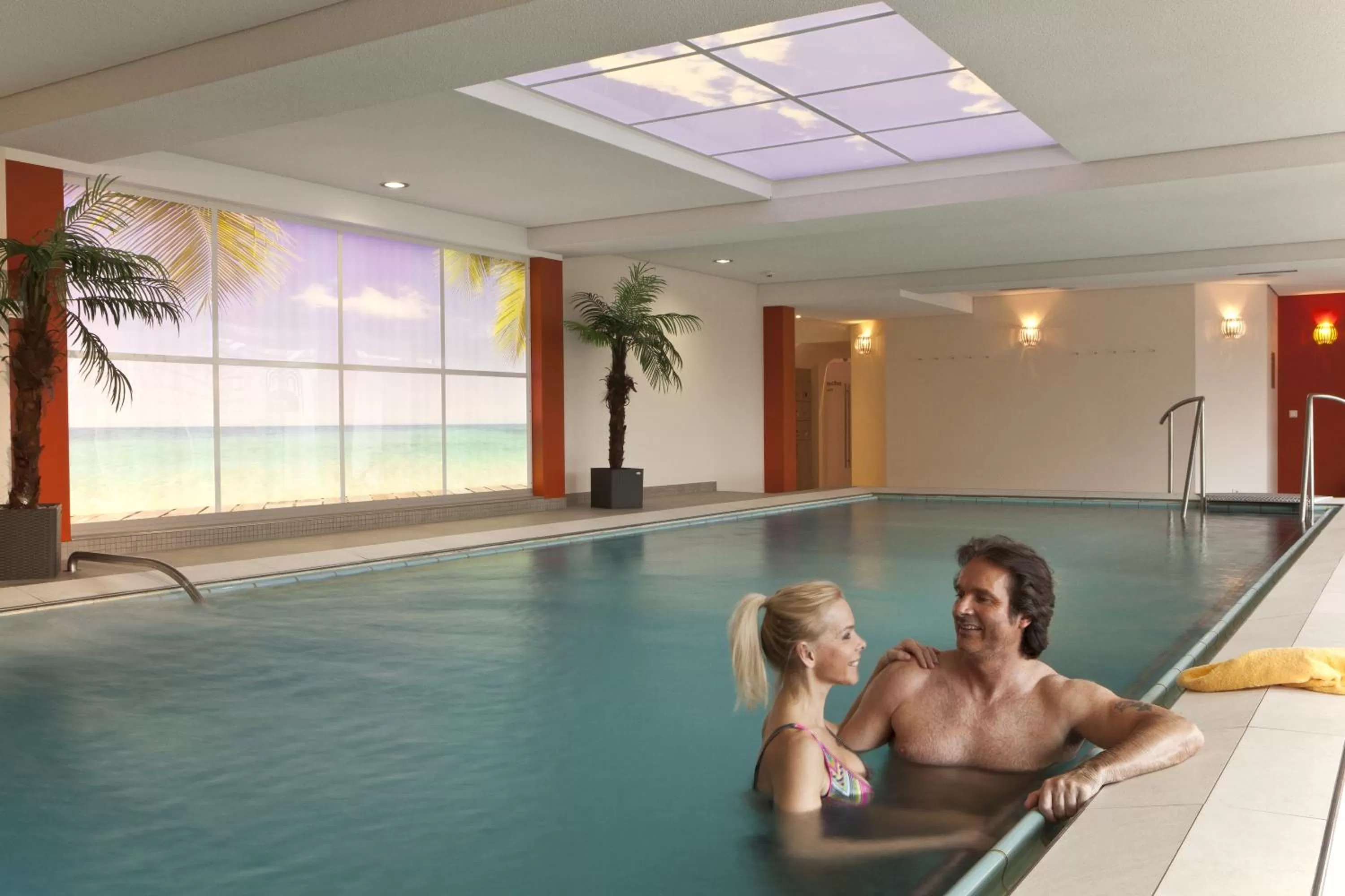 Hot Spring Bath in Thermalhotel Gass