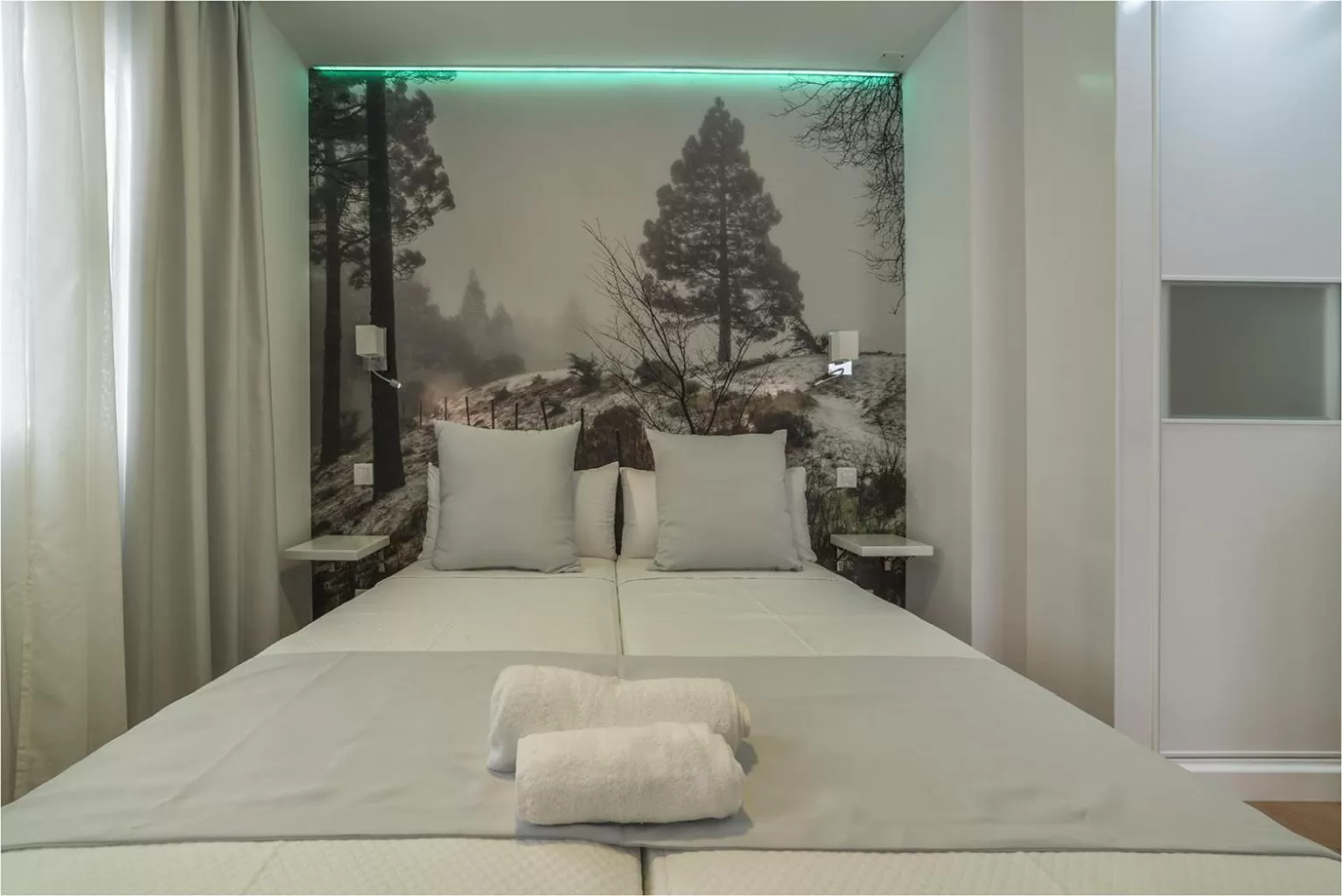 Bed in Hotel Ciudad del Mar