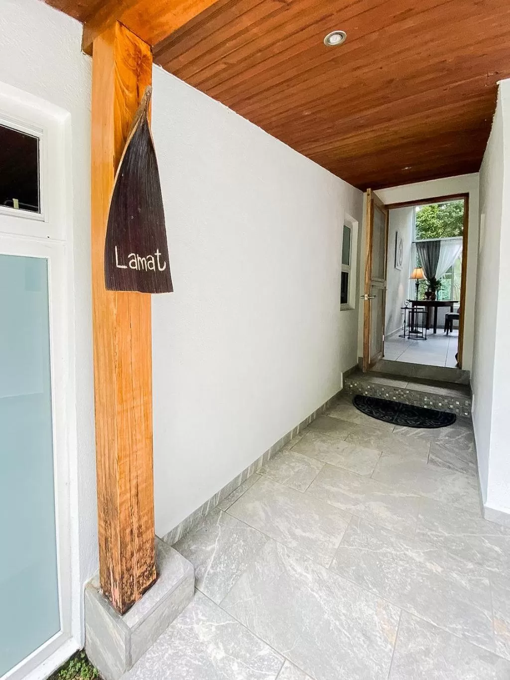 Facade/entrance in Sattva Land