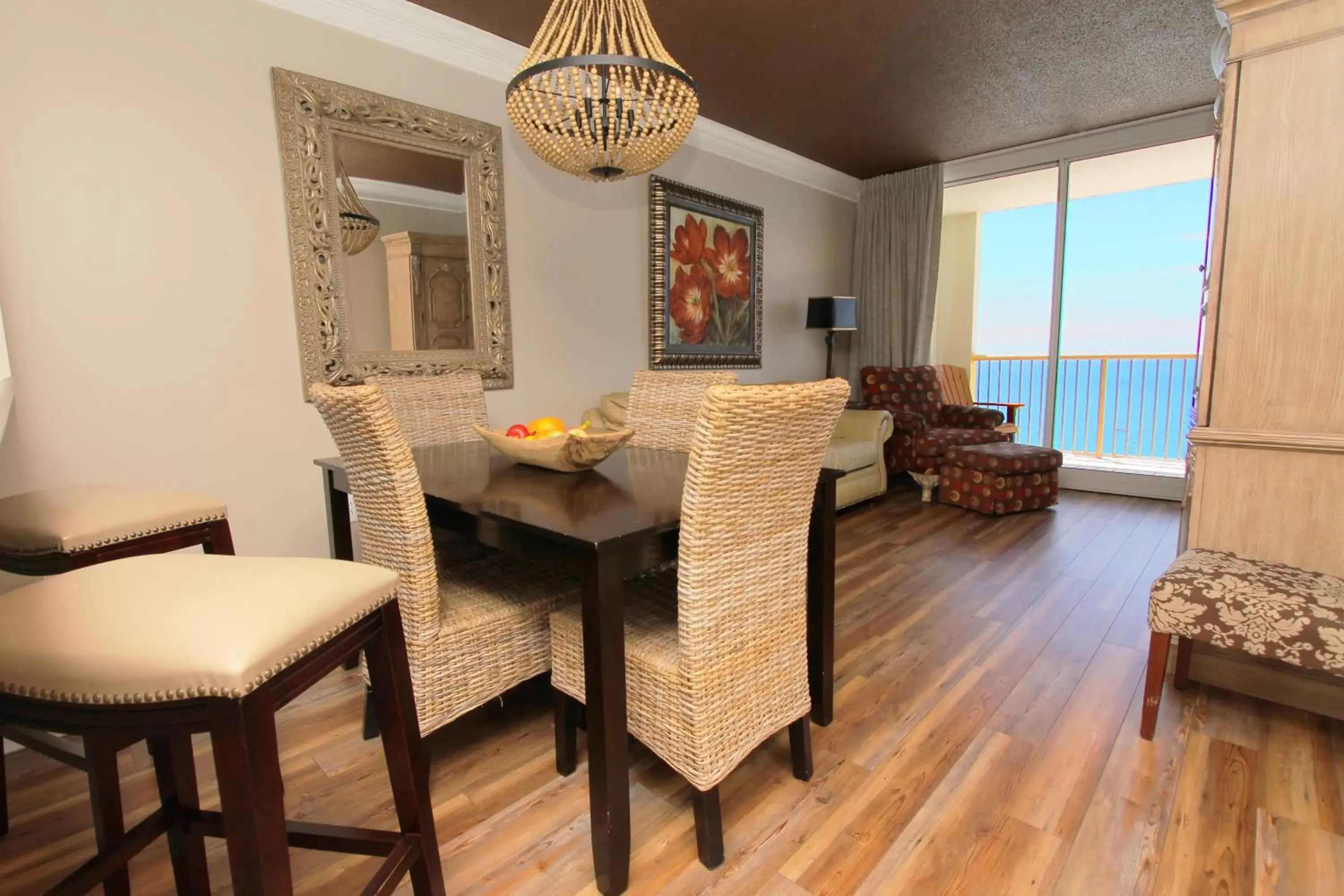 Living room, Seating Area in Majestic Beach Resort, Panama City Beach, Fl