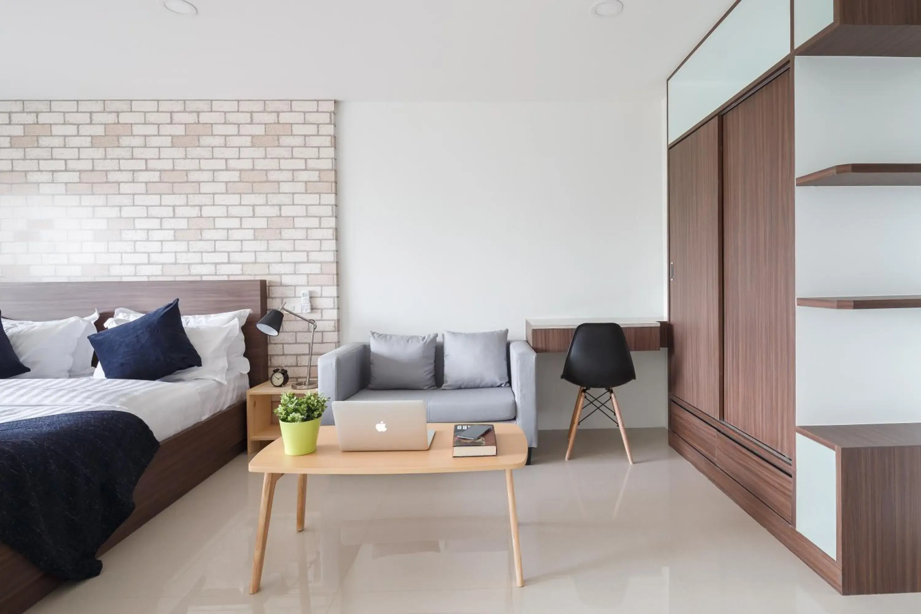 View (from property/room), Bed in Q Space Residence View (from property/room), Bed in Q Space Residence