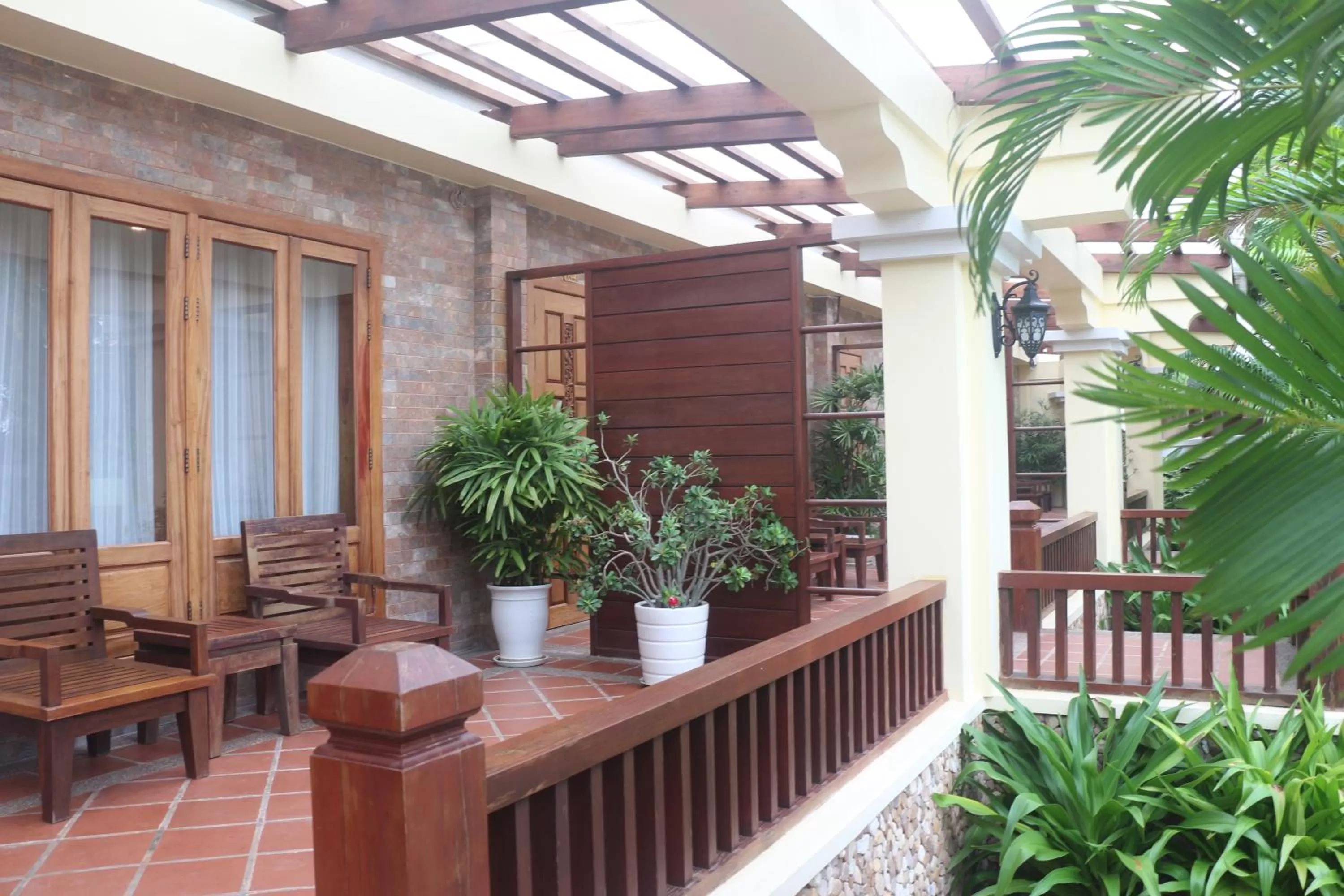 Natural landscape in Try Palace Resort Kep