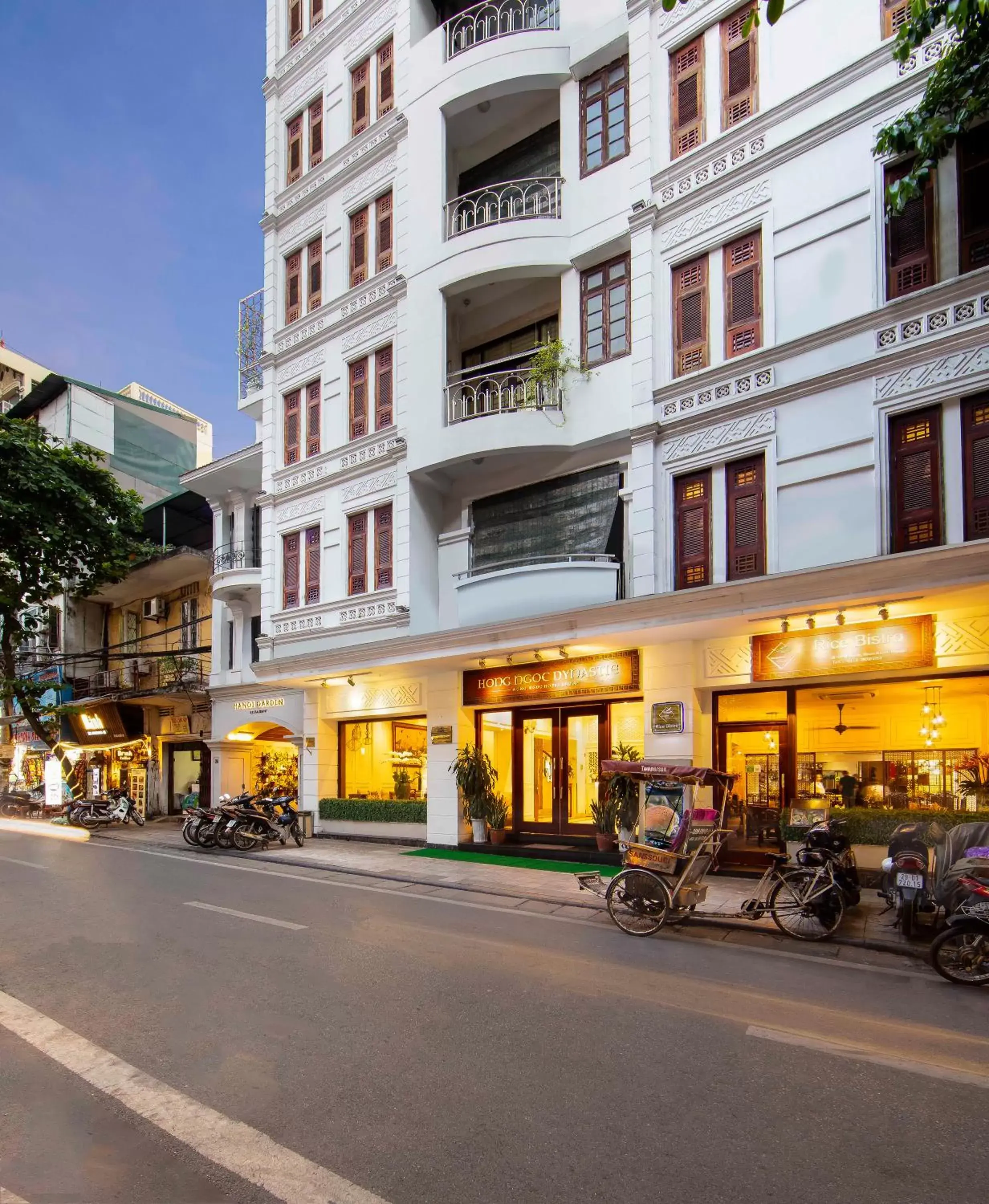 Property building in Hong Ngoc Dynastie Boutique Hotel & Spa