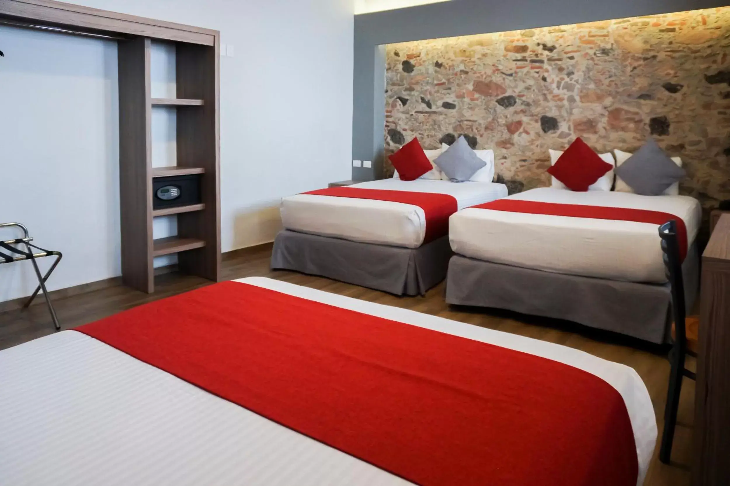 Bed in Hotel Hidalgo