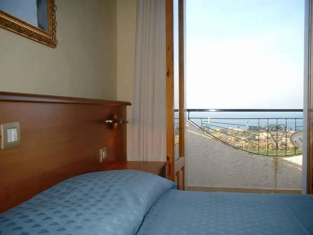 Bed in Hotel Il Vulcano