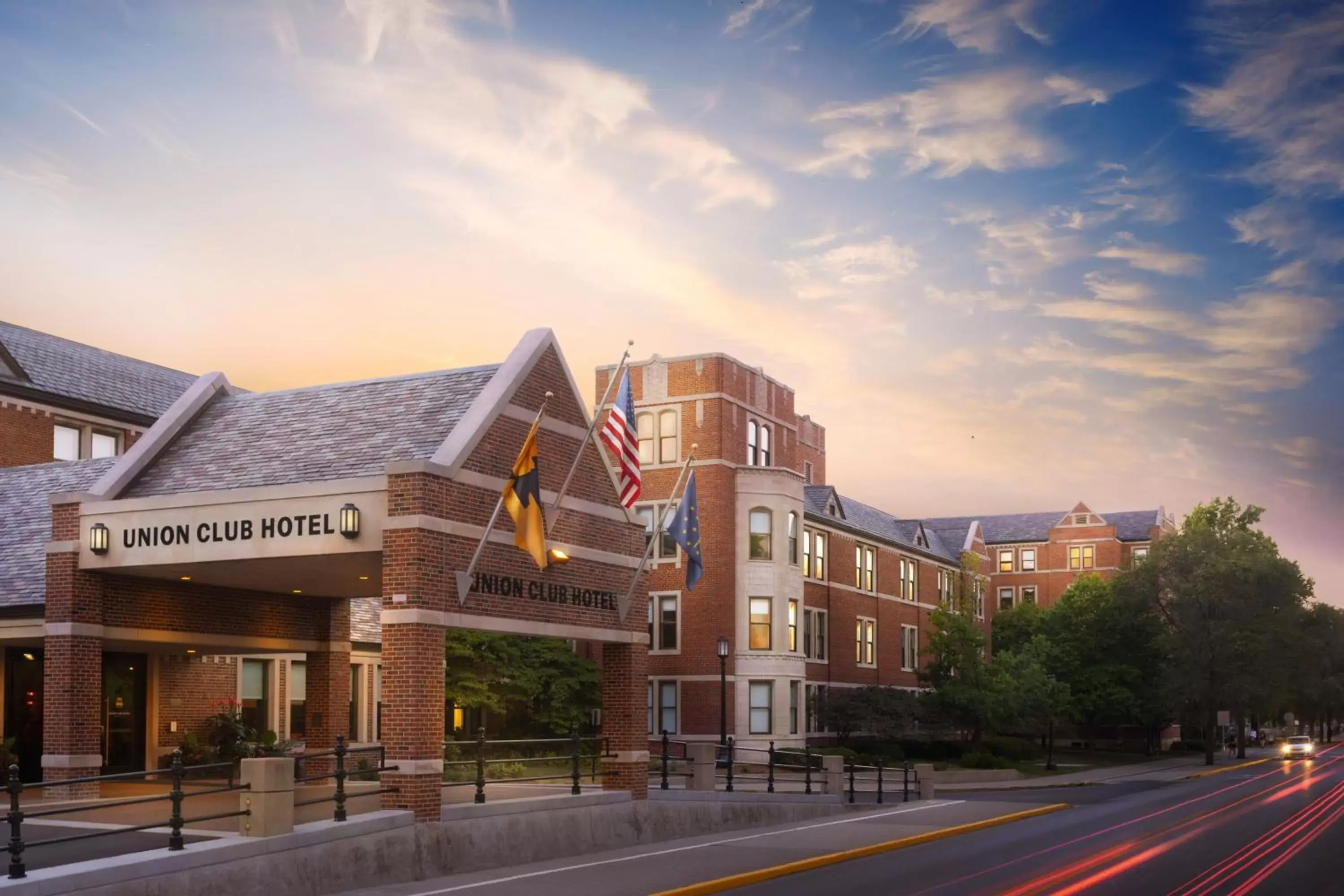 Property Building in The Union Club Hotel at Purdue University, Autograph Collection