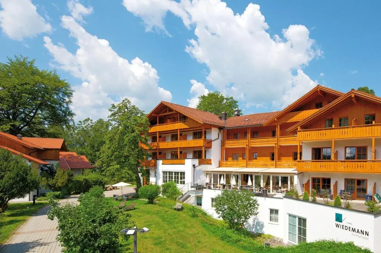 Property Building in Vital Hotel Wiedemann