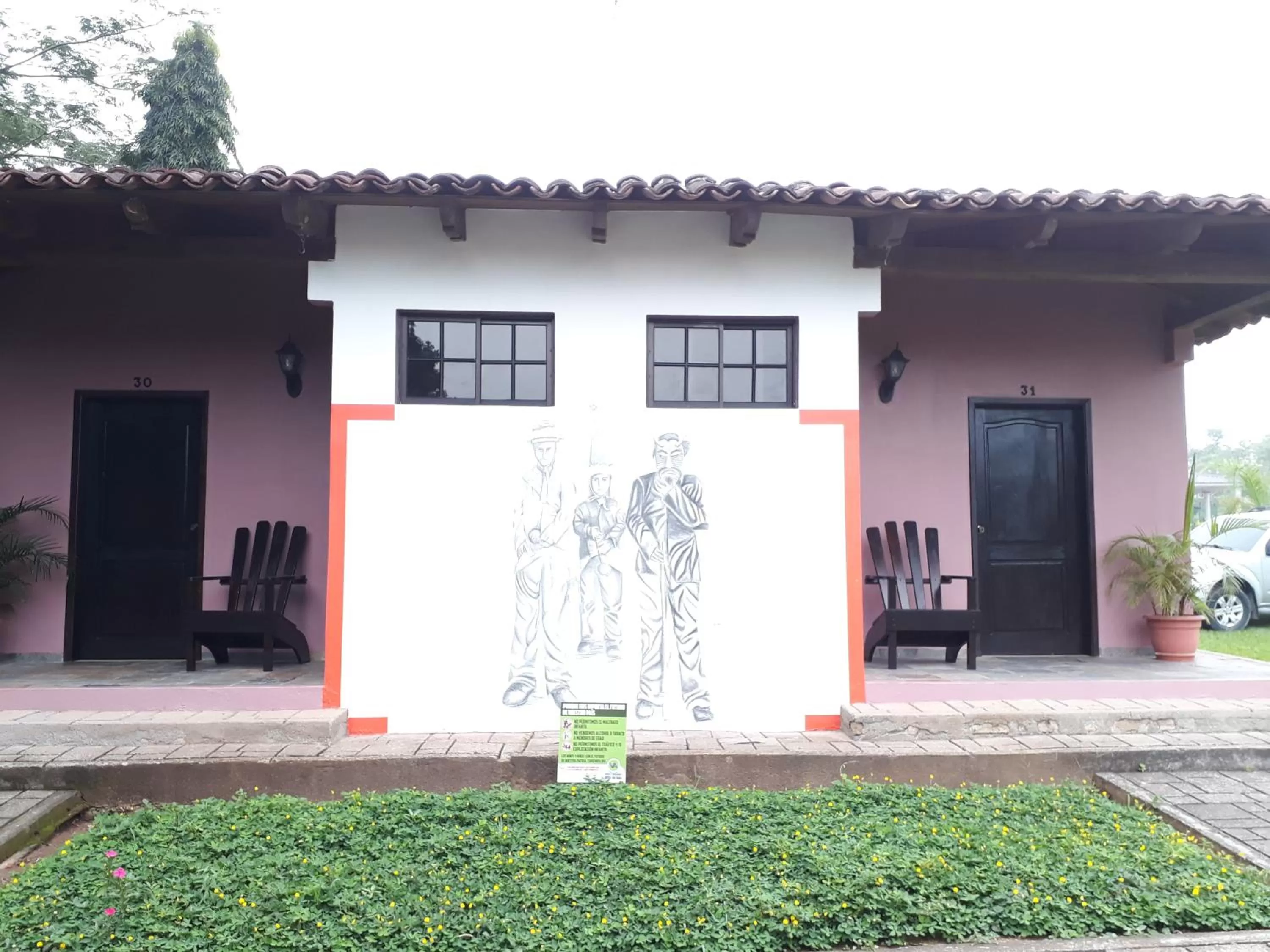 Garden in Hotel de Campo Villa de Ada