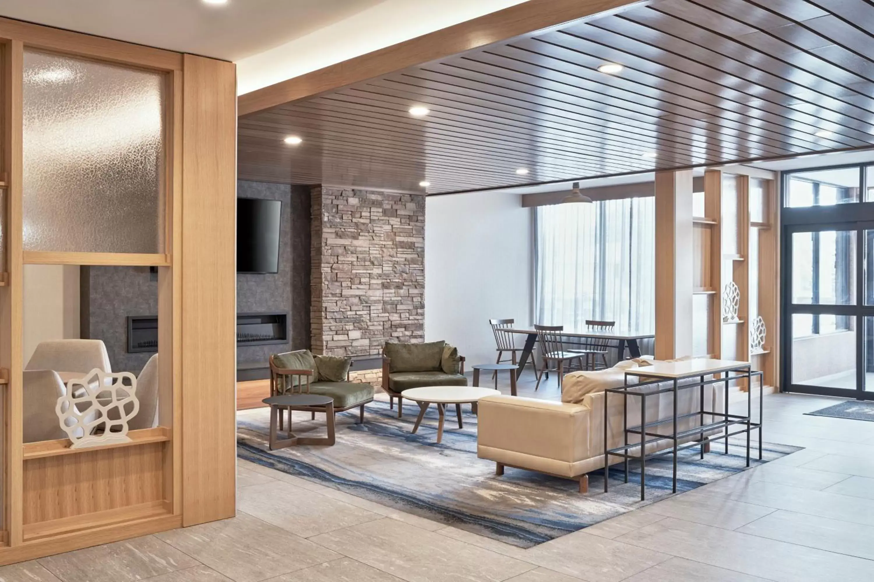 Lobby or reception in Fairfield Inn & Suites by Marriott Penticton