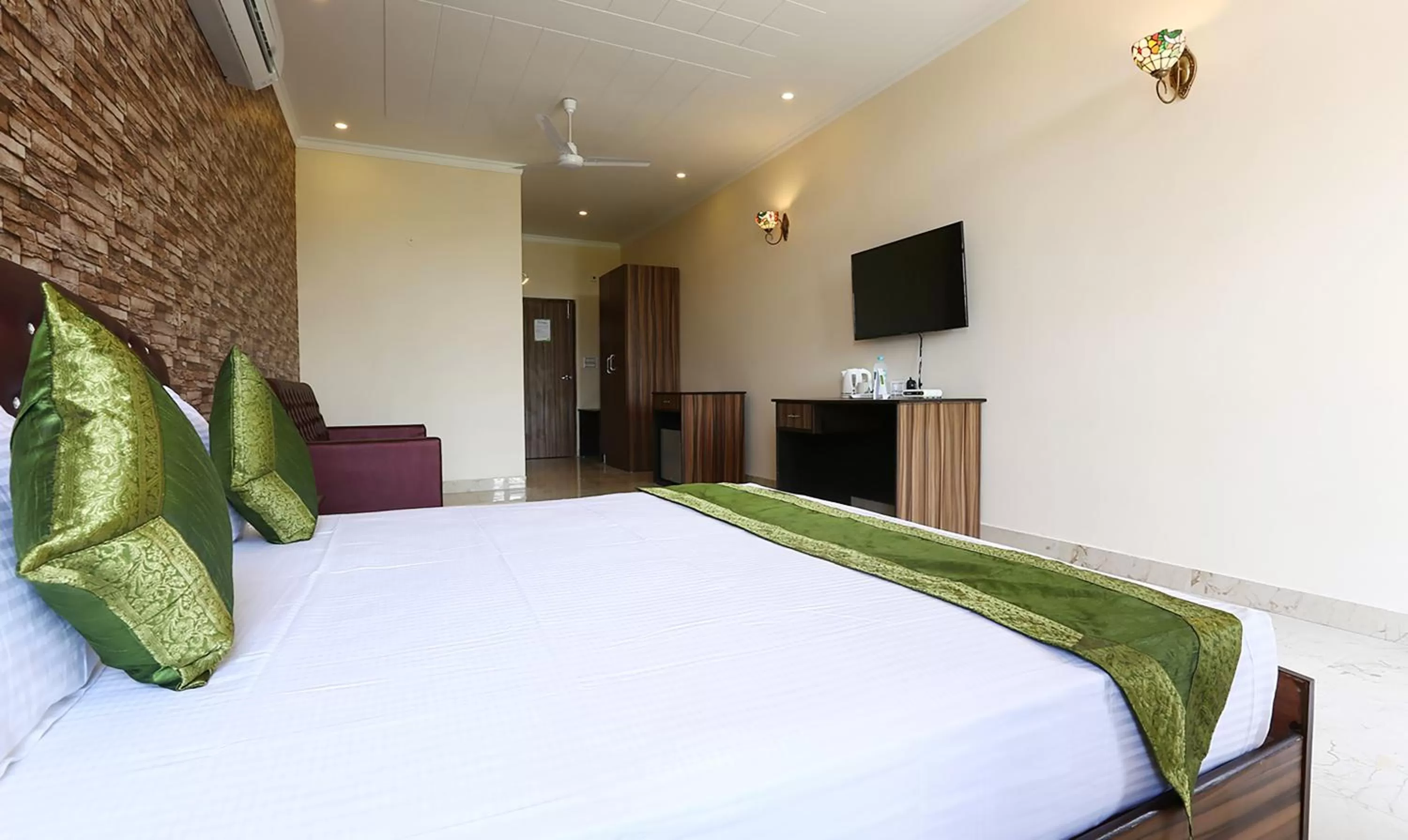 Bed in Treebo Blessing Bells