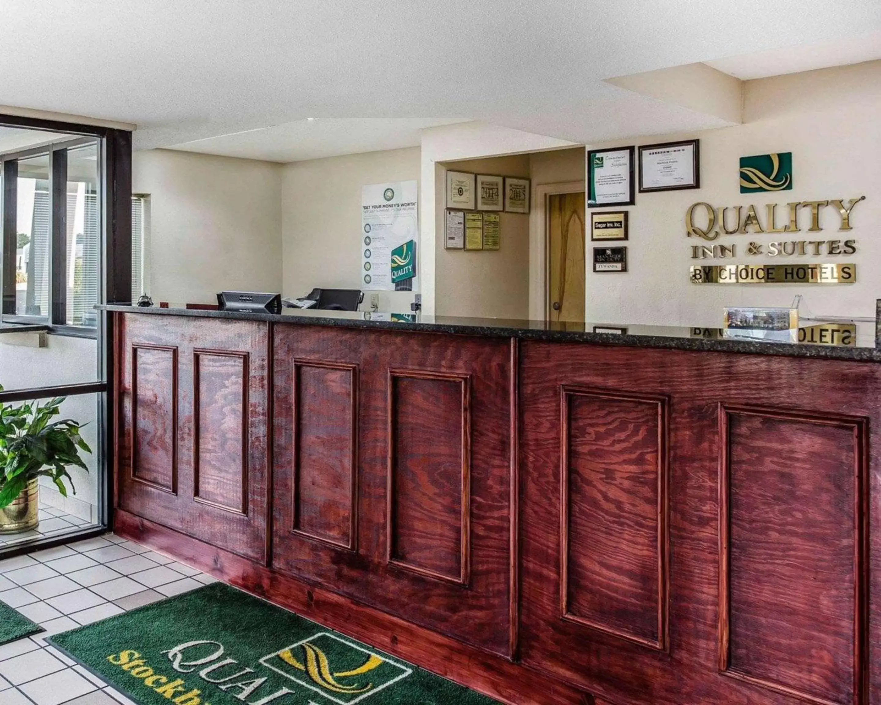 Lobby or reception, Lobby/Reception in Quality Inn & Suites Stockbridge Atlanta South I-75