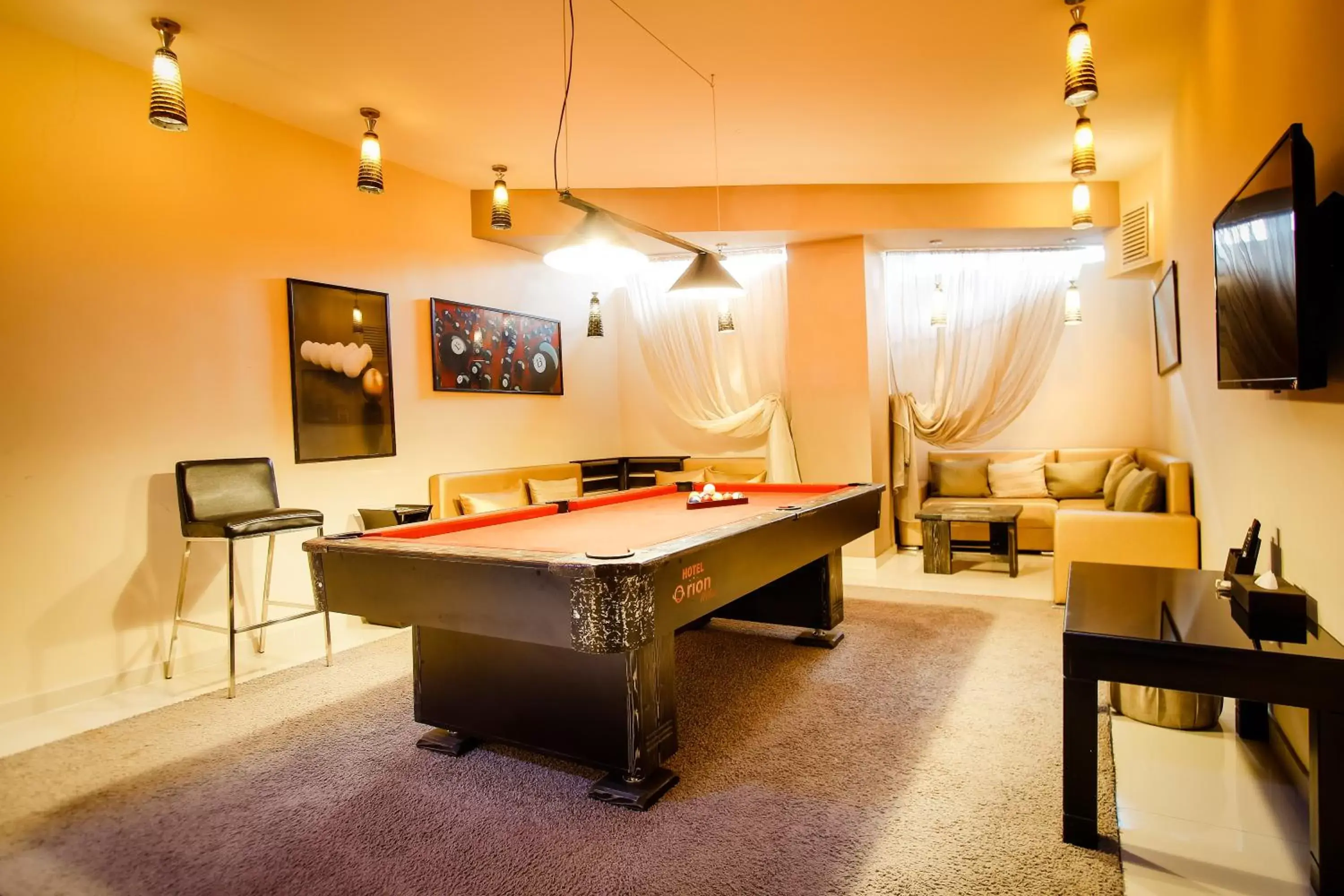 Billiards in Hotel Orion Tbilisi