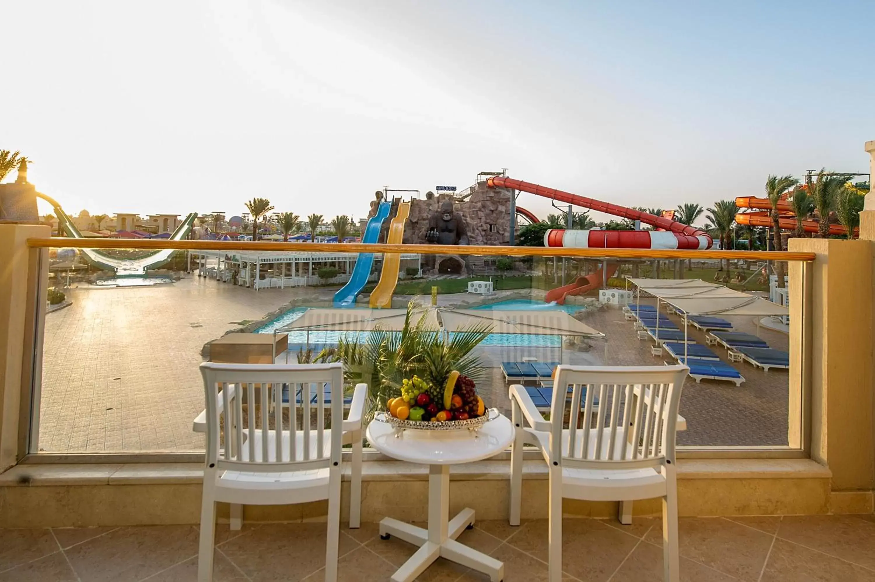 Balcony/Terrace in Pickalbatros Aqua Blu Sharm El Sheikh