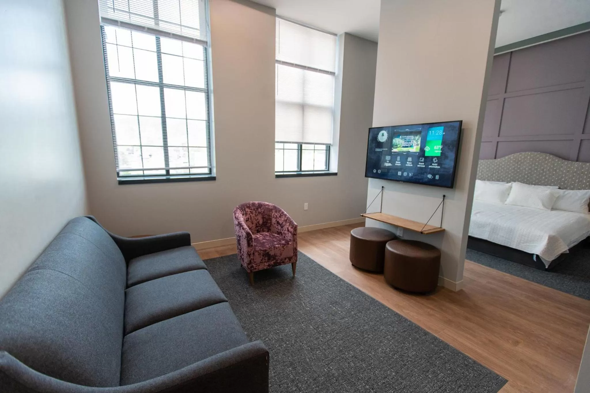 Bed in The Schoolhouse Hotel, Trademark Collection by Wyndham