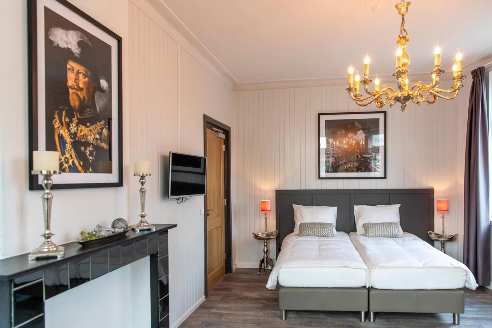 Bed in BnB prins Hendrik Venlo