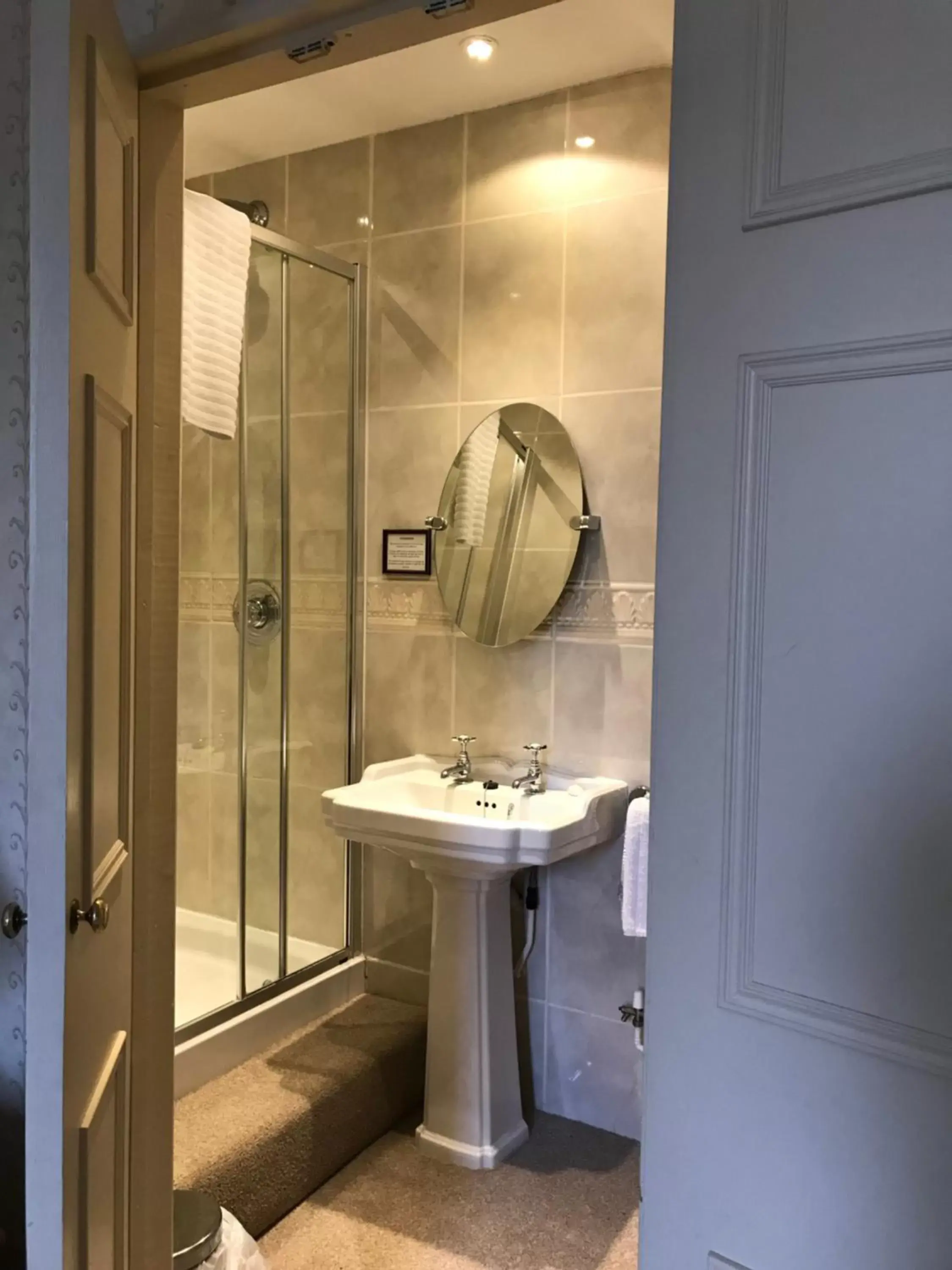 Bathroom in Stower Grange Hotel