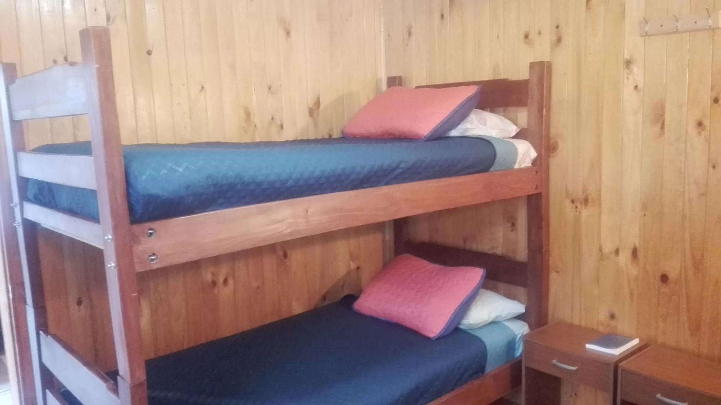 bunk bed, Bed in Apart-Hotel Colonia-Königsberg UBICADO COSTADO TERMINAL BUSES, RÍO CALLE CALLE CARABINEROS DEPARTAMENTOS COMPLETOS CON AIRE ACONDICIONADO Y ESTACIONAMIENTO