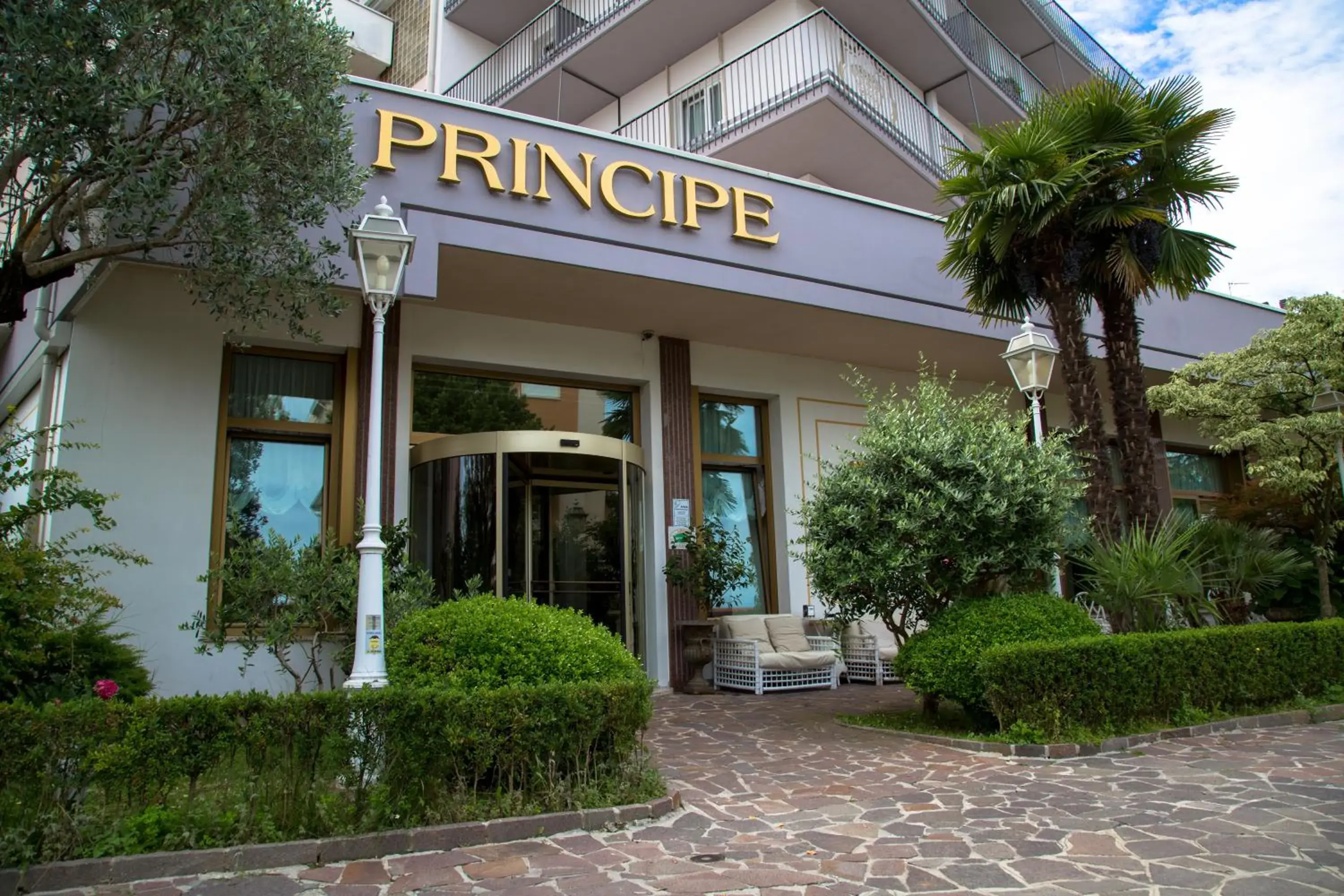 Facade/entrance in Hotel Terme Principe