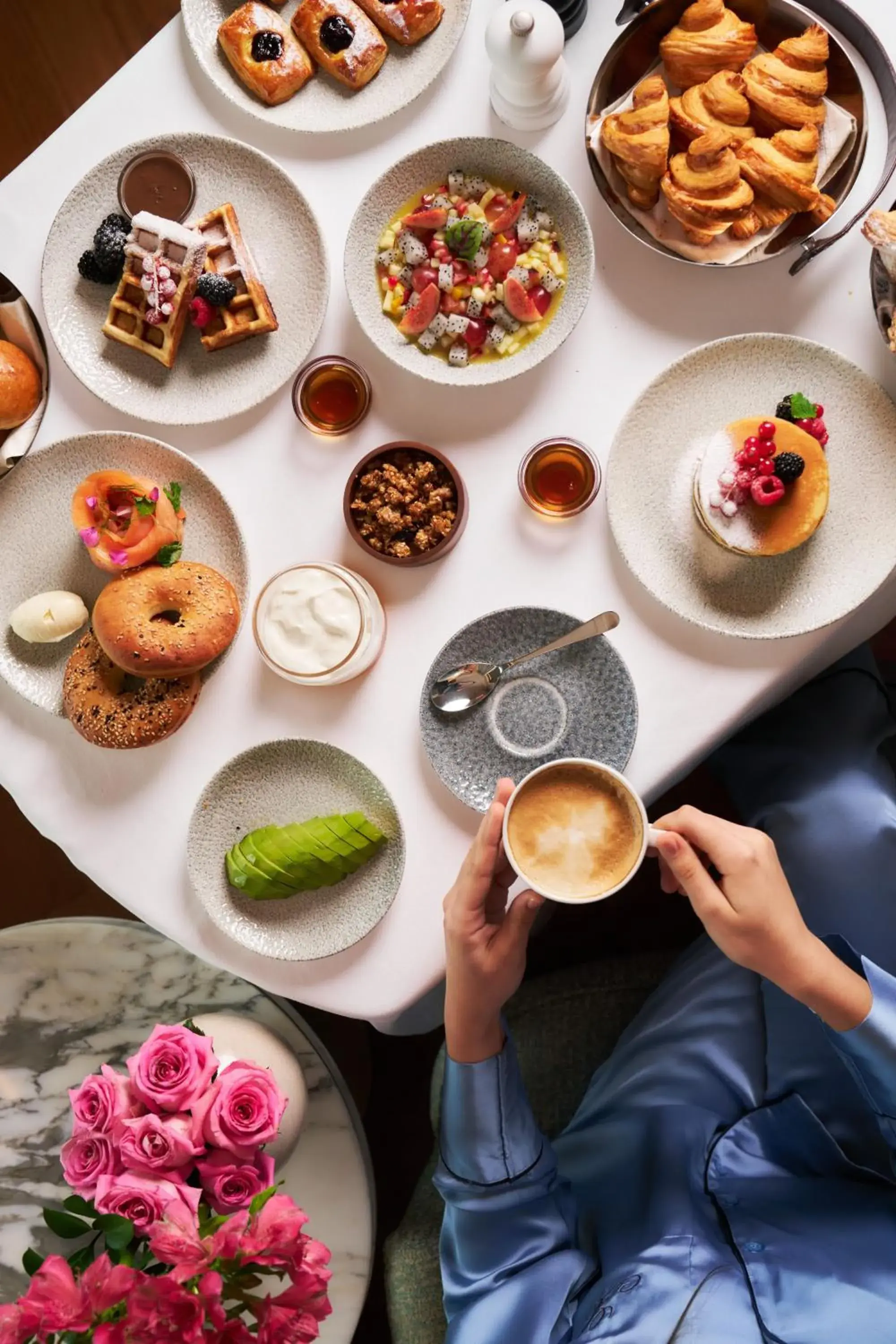 Breakfast in Waldorf Astoria Cairo Heliopolis