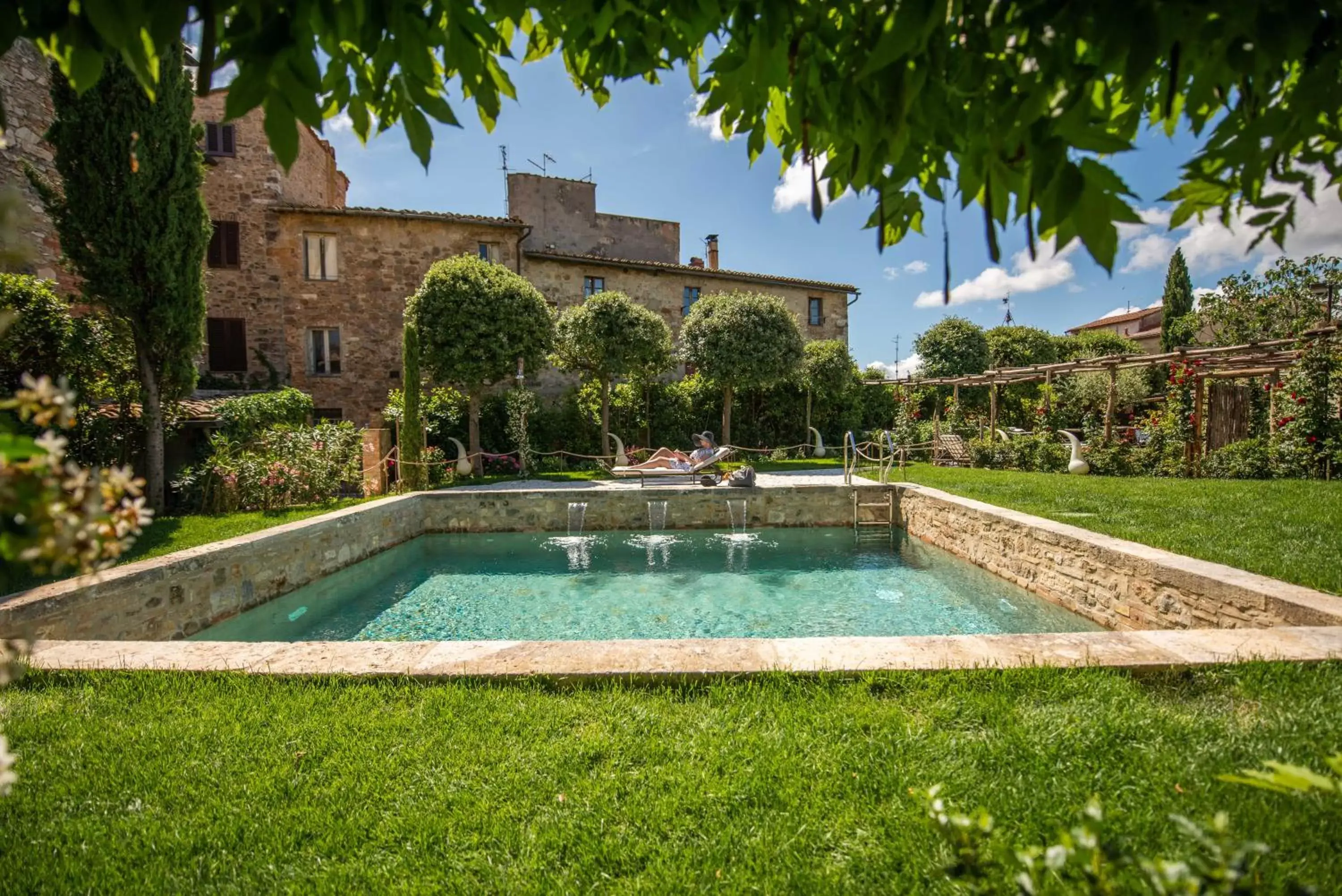 Property building, Swimming Pool in PALAZZO DEL CAPITANO Wellness & Relais - Luxury Borgo Capitano Collection