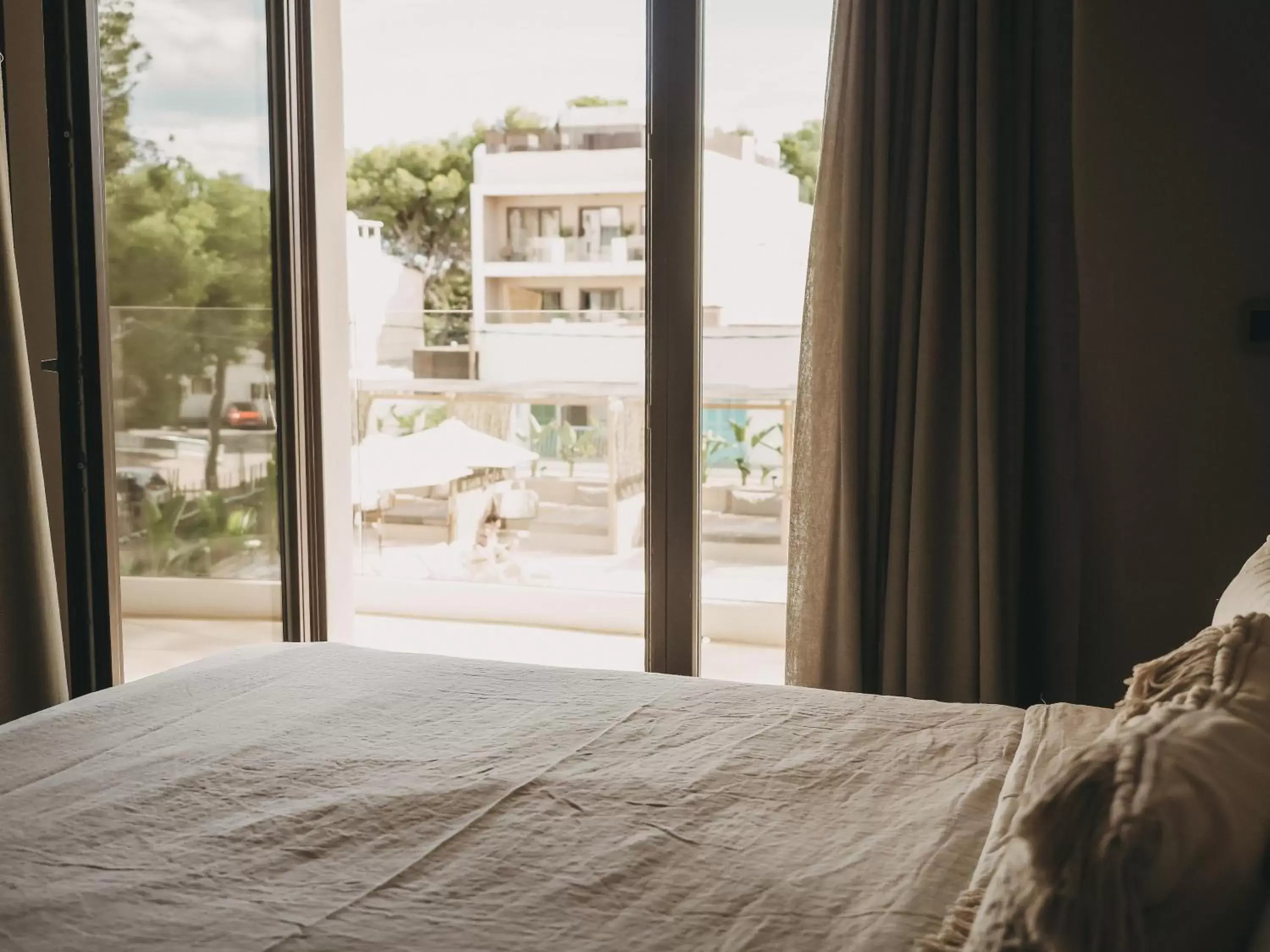 Bed in Barefoot Hotel Mallorca