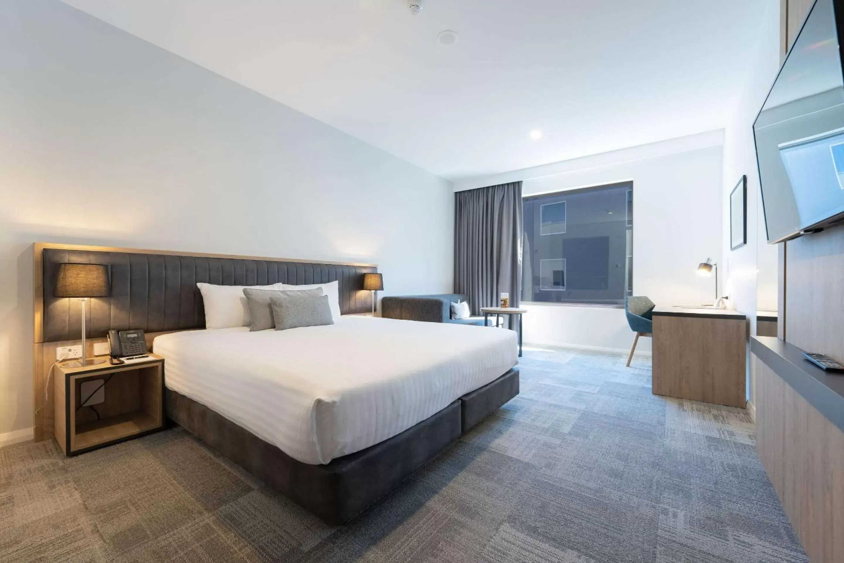 Bedroom in Ingot Hotel Perth, Ascend Hotel Collection