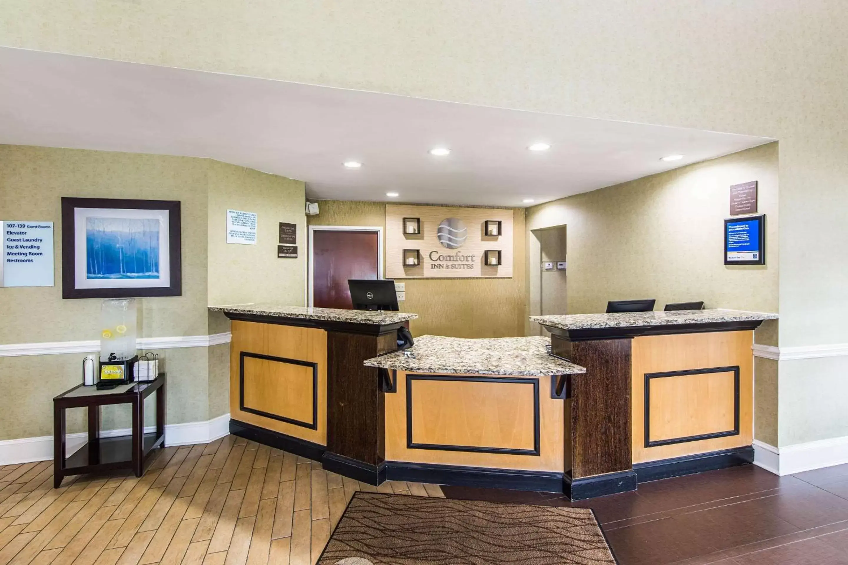 Lobby or reception, Lobby/Reception in Comfort Inn & Suites Greenwood near University