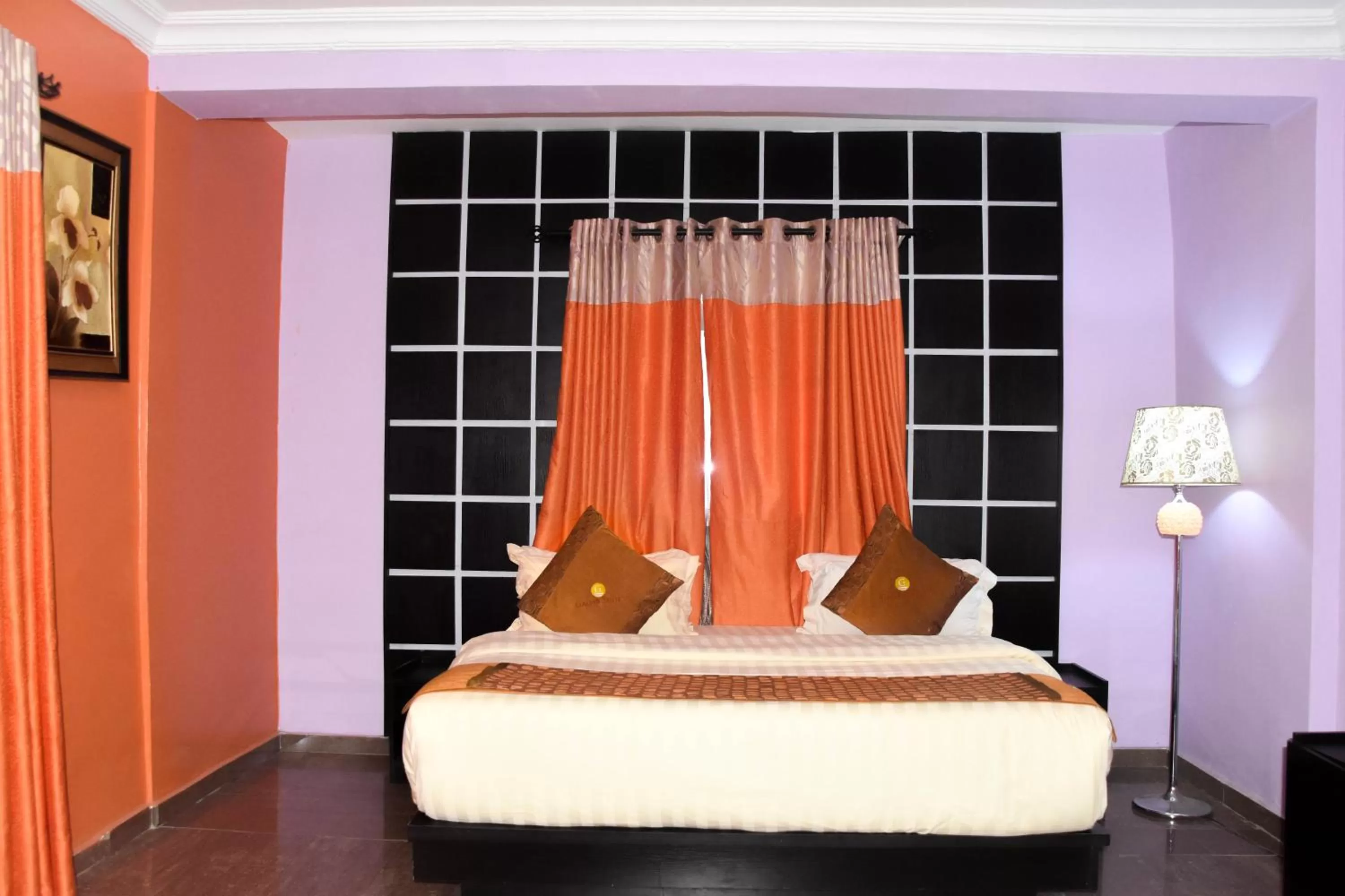 Bed in Galpin Suites