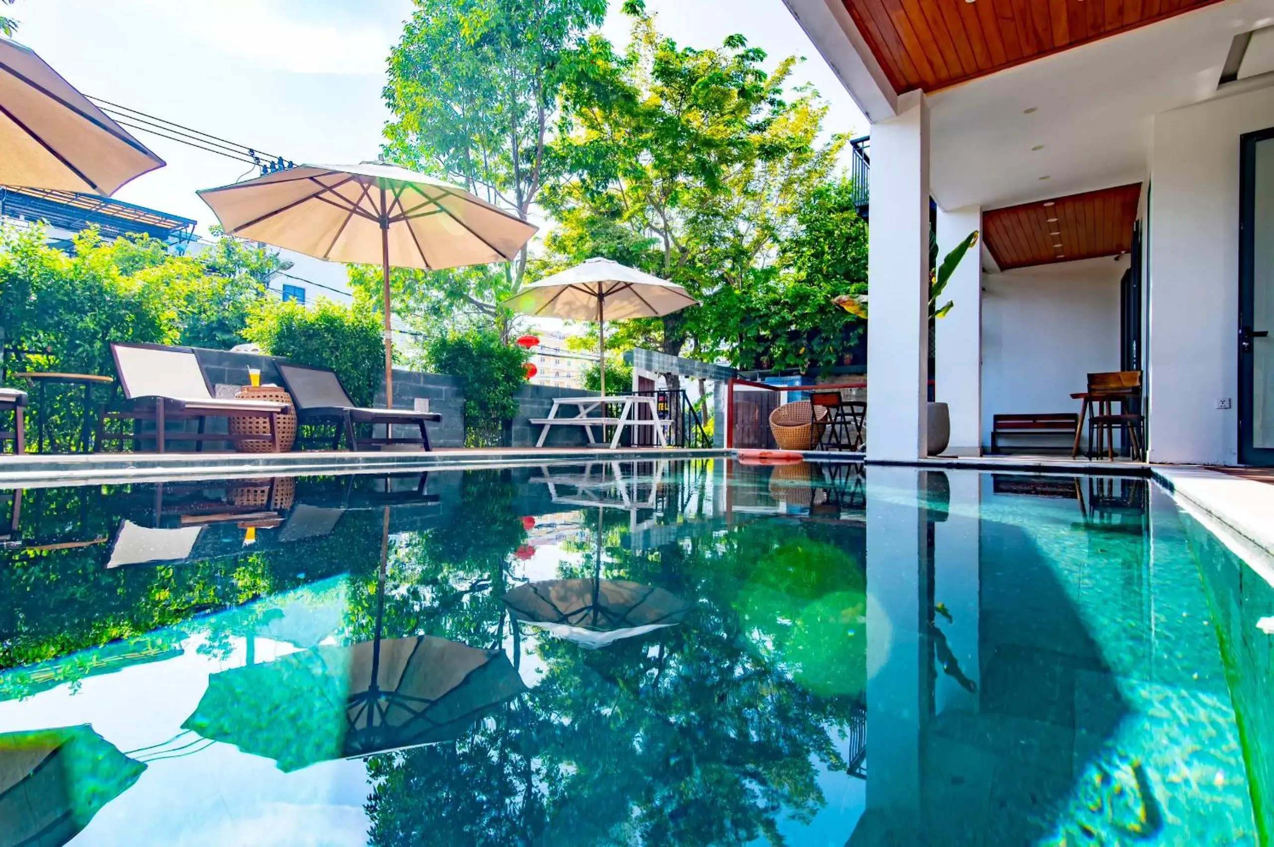 Pool view, Swimming Pool in Hoi An Majestic Villa