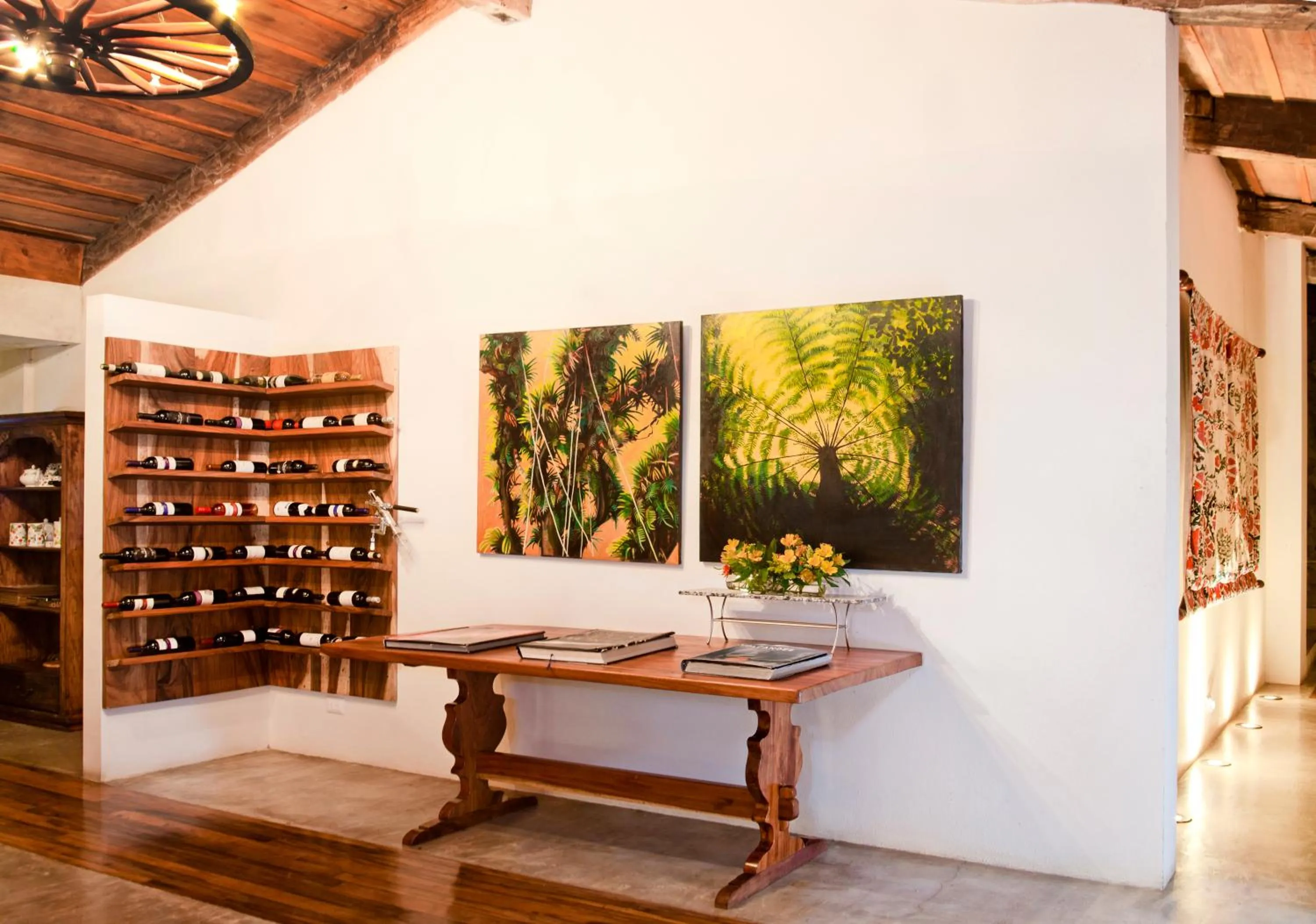 Lobby or reception in Poas Volcano Lodge