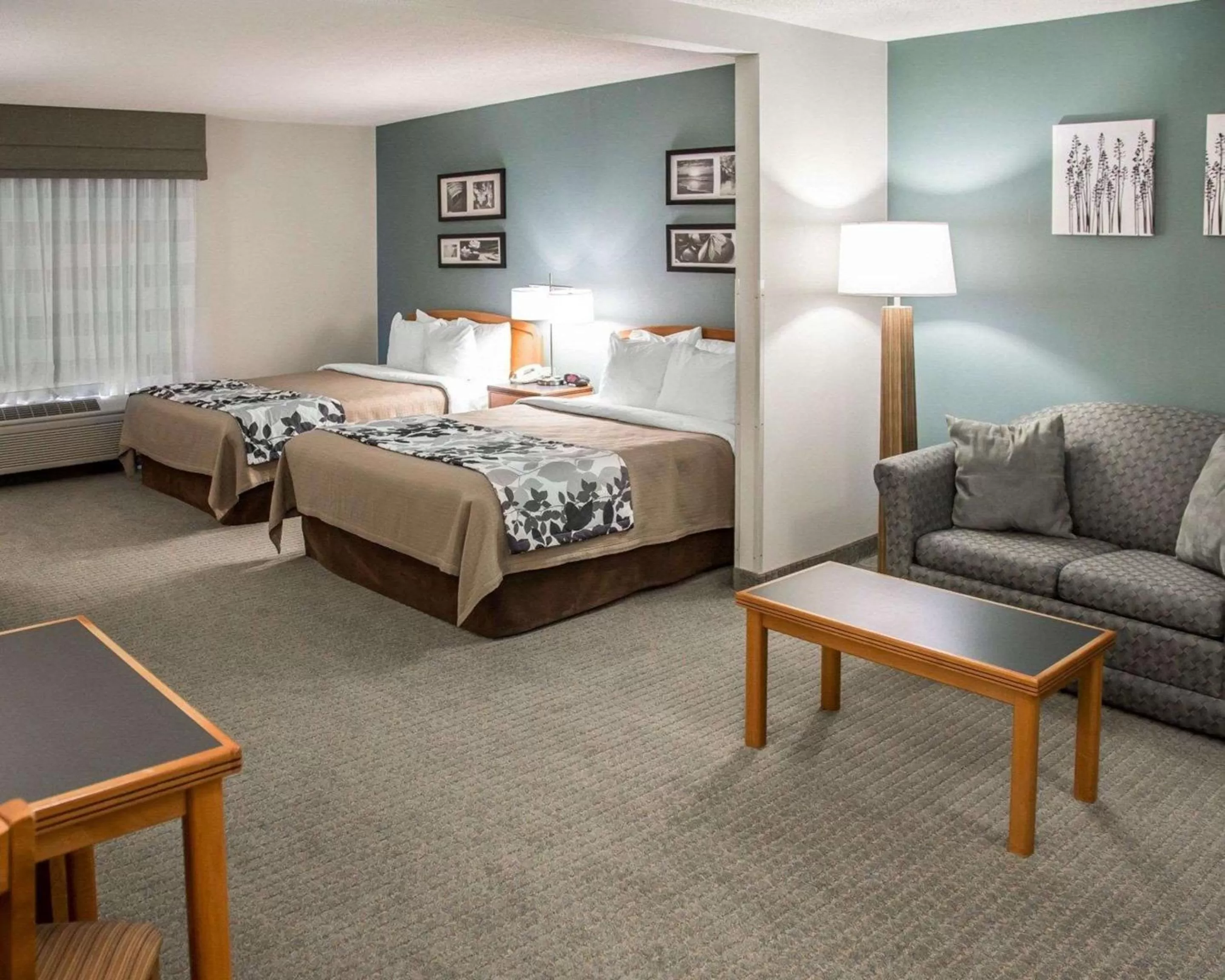 Photo of the whole room, Bed in Sleep Inn & Suites Davenport - Quad Cities