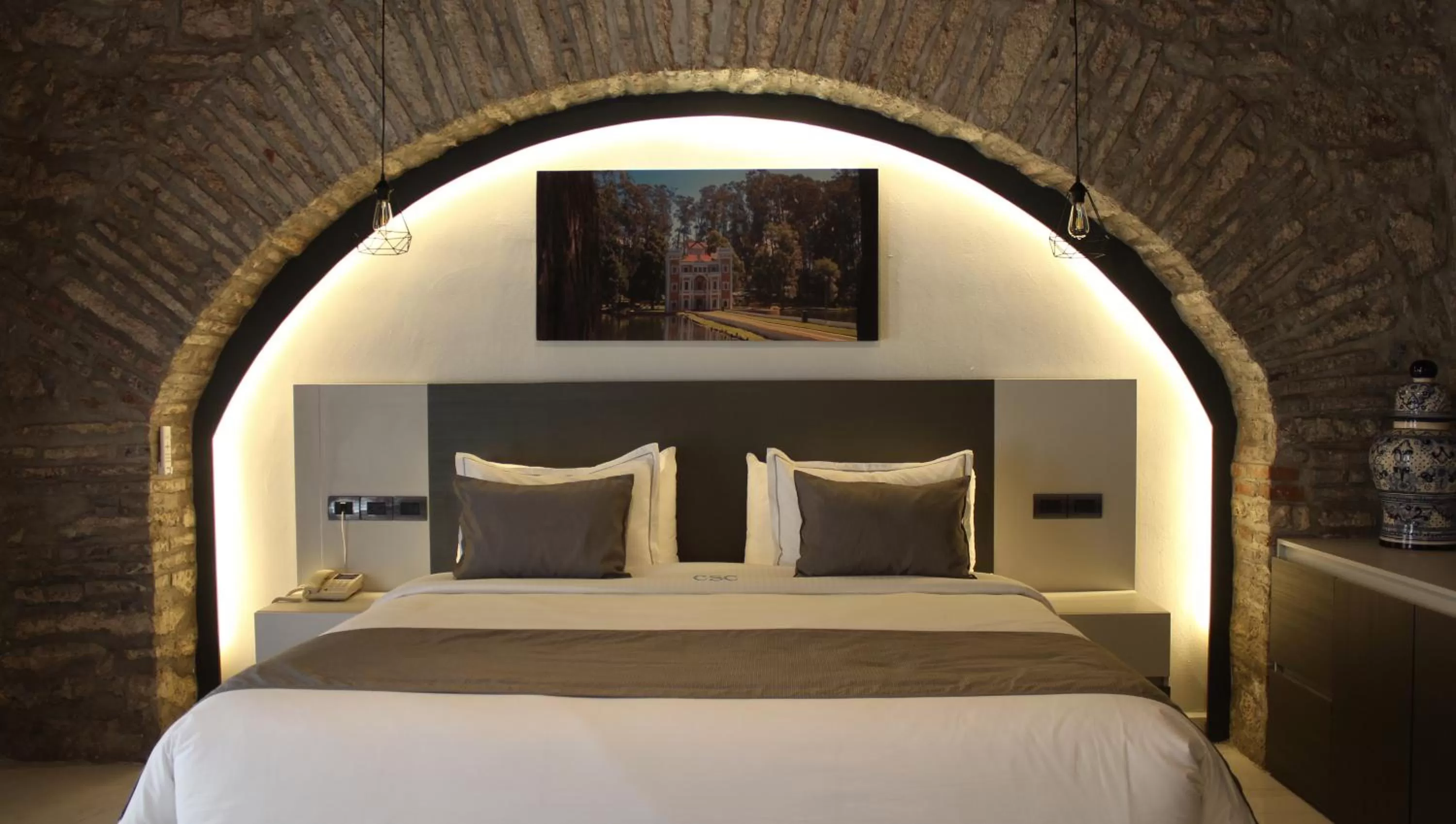 Property building, Bed in Hotel Boutique Casona de Santa Clara