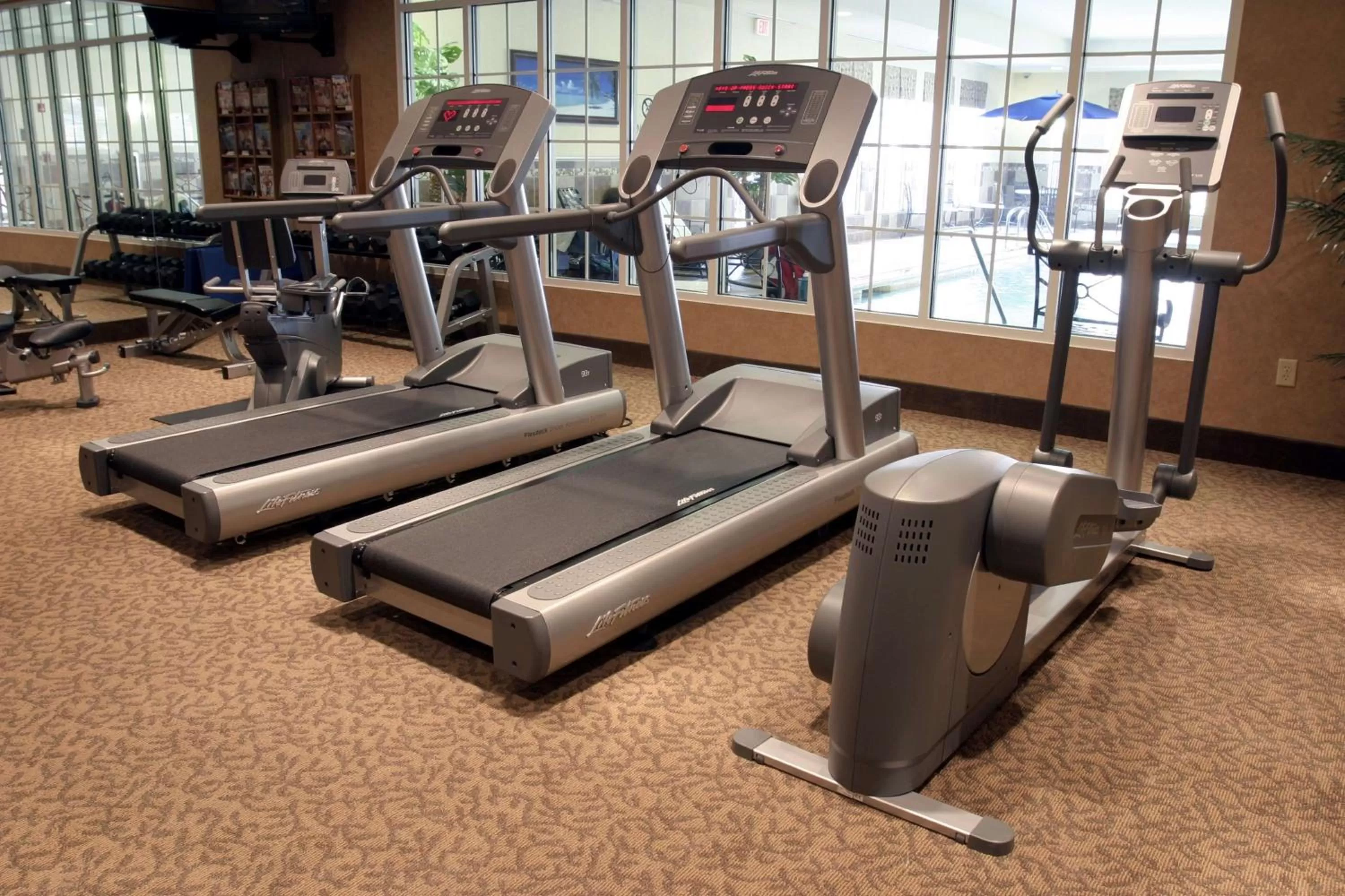 Fitness centre/facilities in Homewood Suites by Hilton Buffalo-Amherst