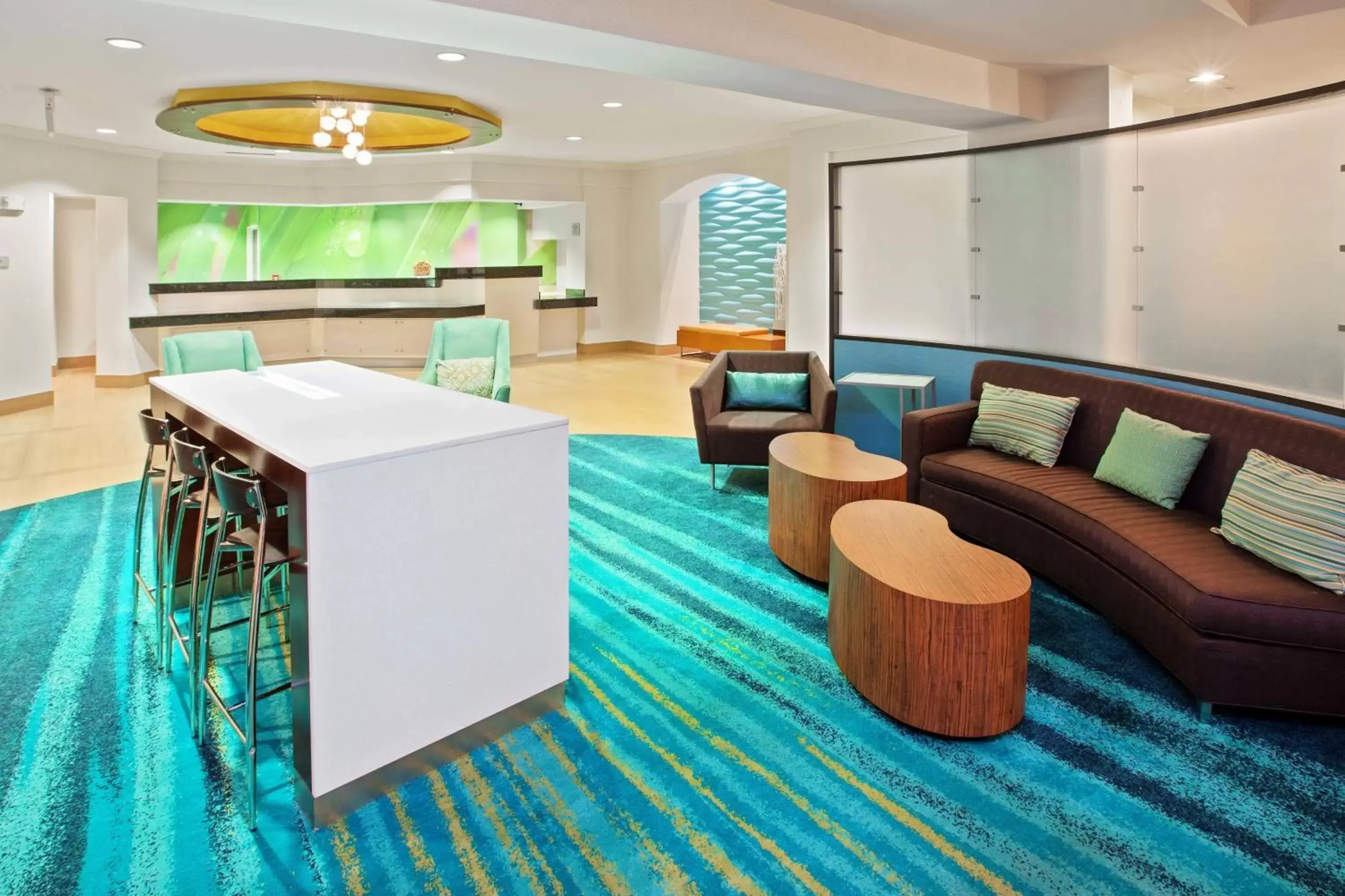 Lobby or reception in SpringHill Suites Louisville Hurstbourne/North