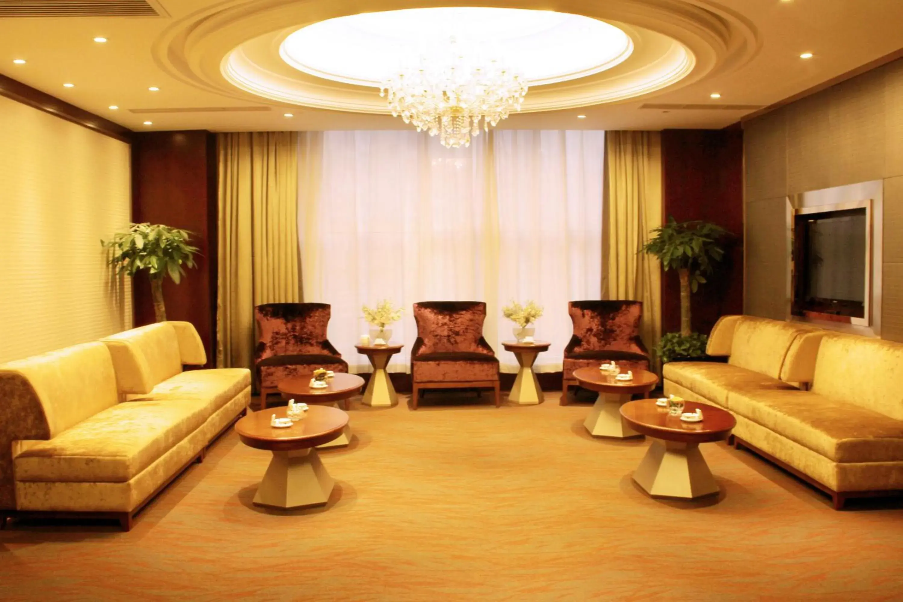 Business facilities, Seating Area in Central Hotel