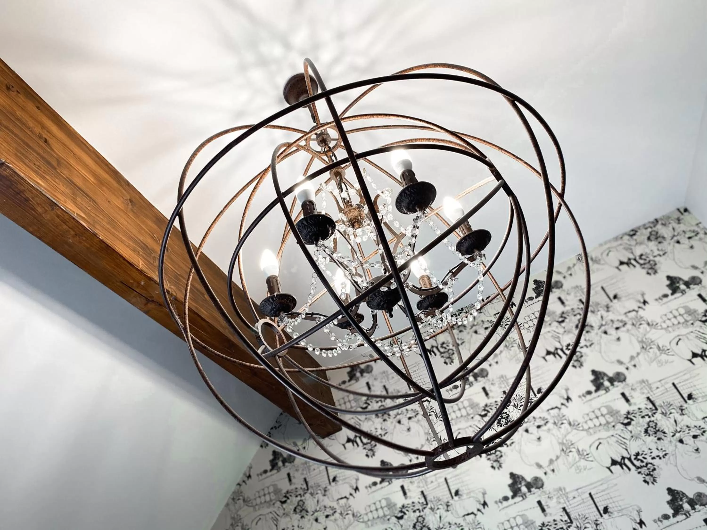 Decorative detail in Helen Browning's Royal Oak