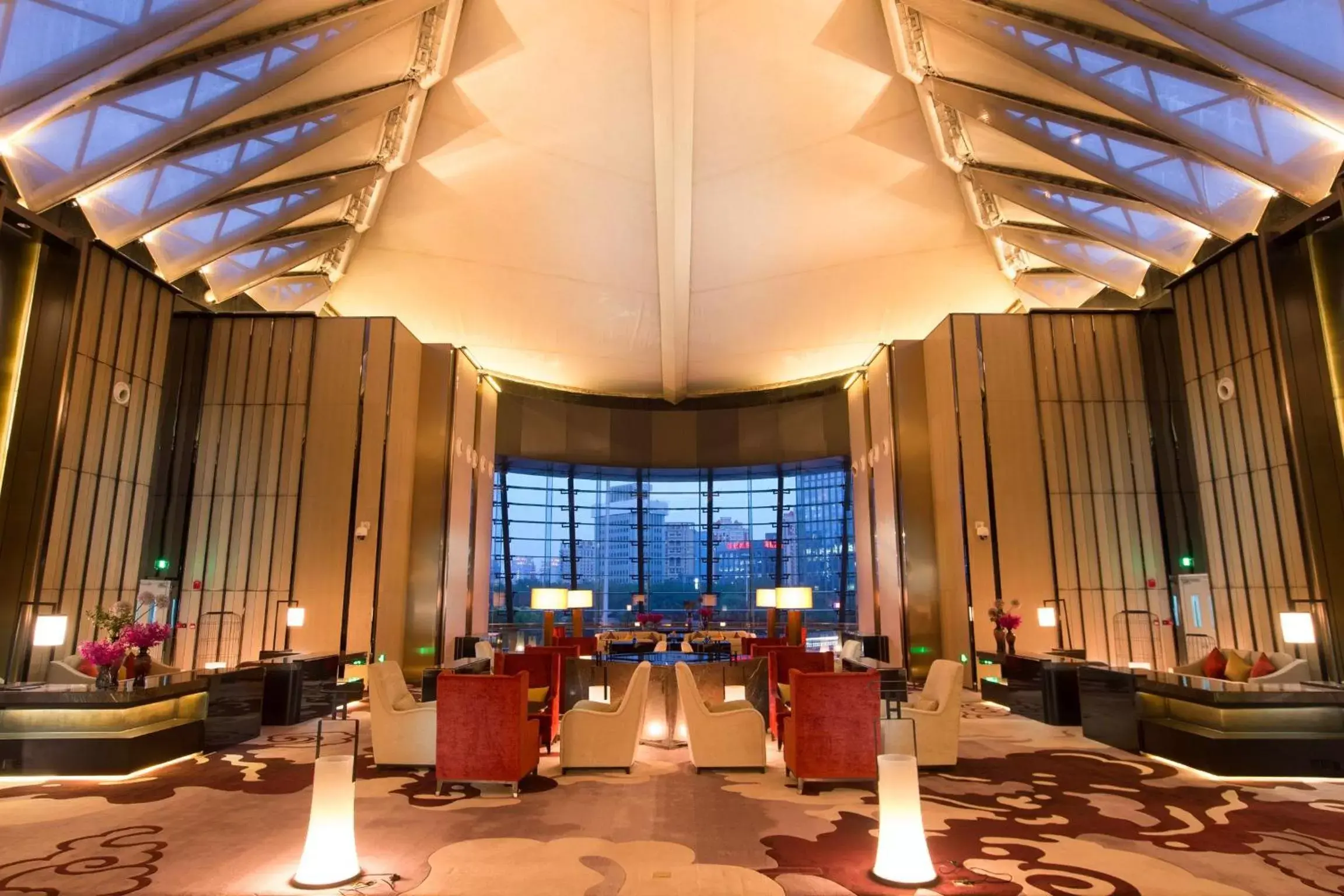 Lobby or reception, Banquet Facilities in Grand Metropark Hotel Beijing