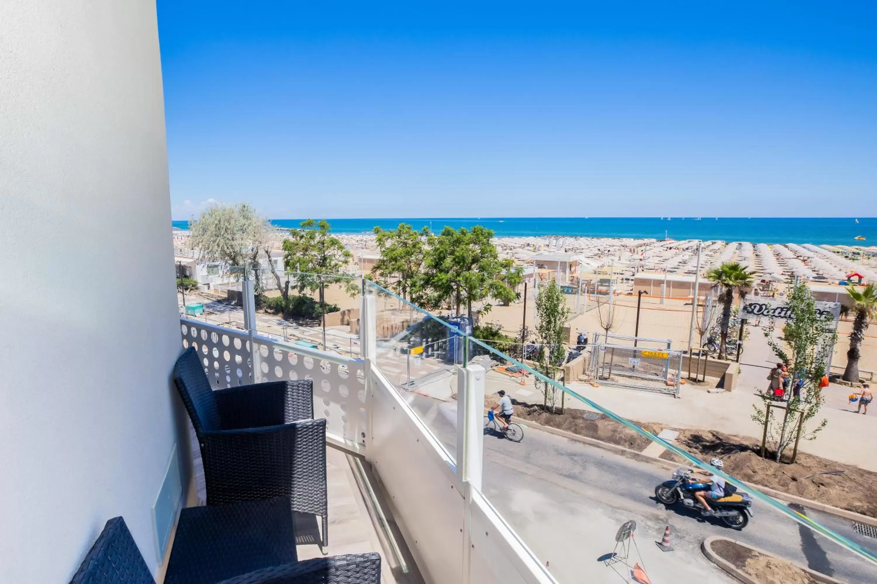 Balcony/Terrace in Hotel Baby