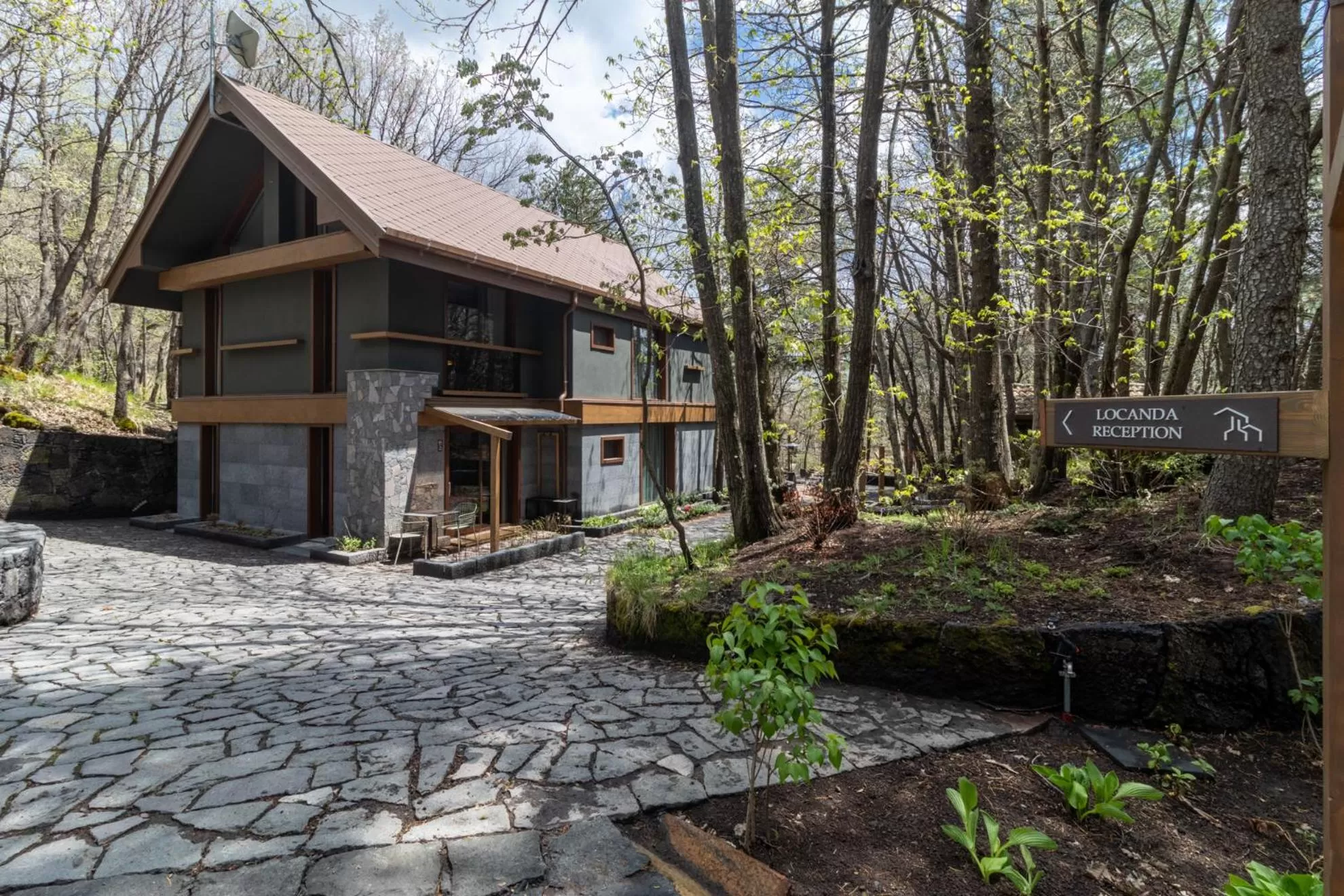 Property building in Locanda Milia Etna