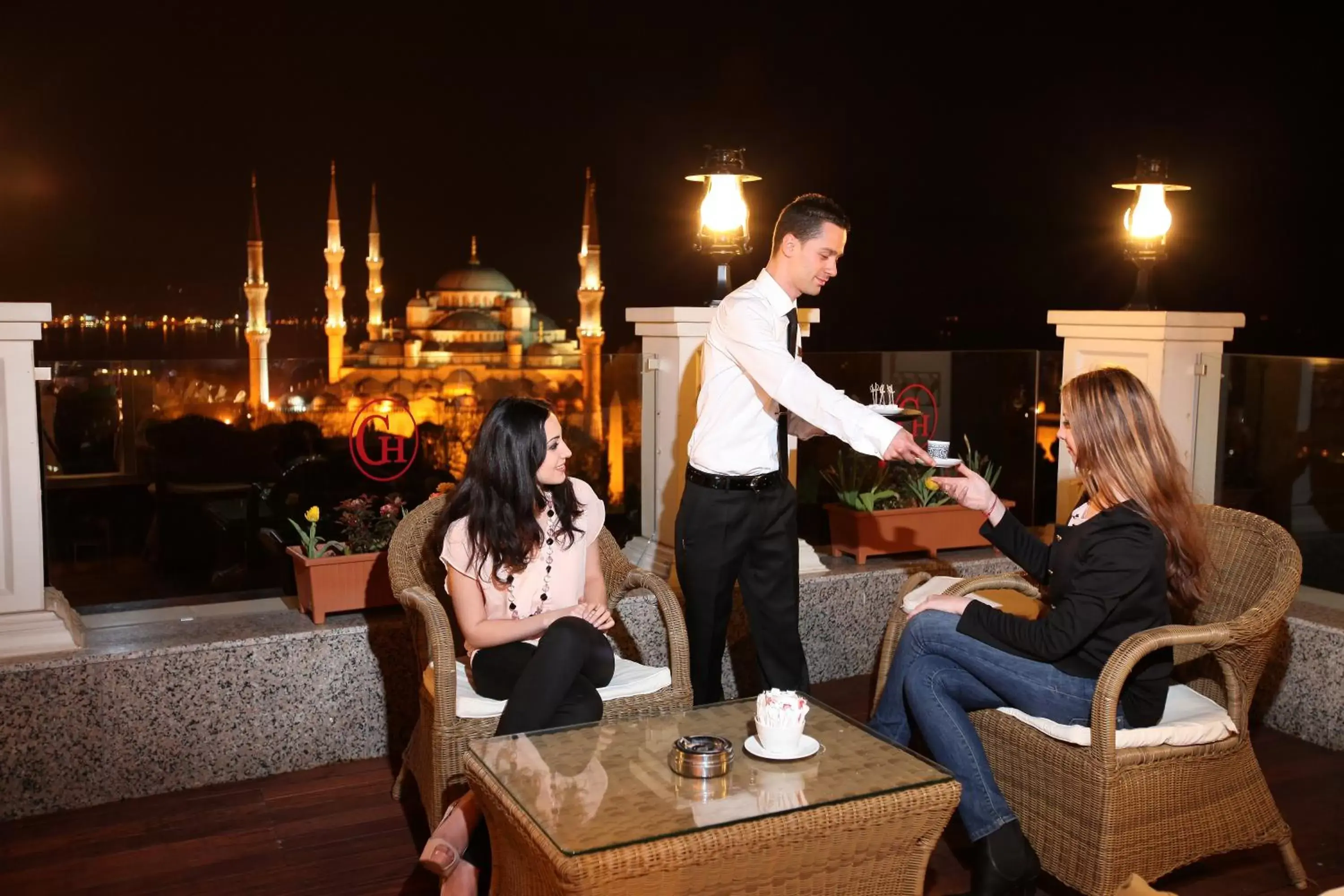 Balcony/Terrace in Deluxe Golden Horn Sultanahmet Hotel
