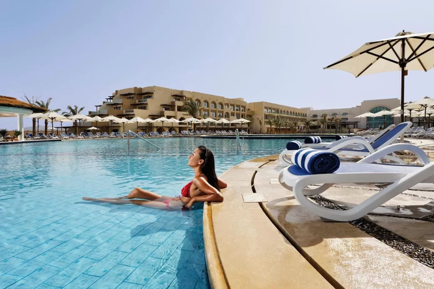 Swimming pool in Movenpick Waterpark Resort & Spa Soma Bay