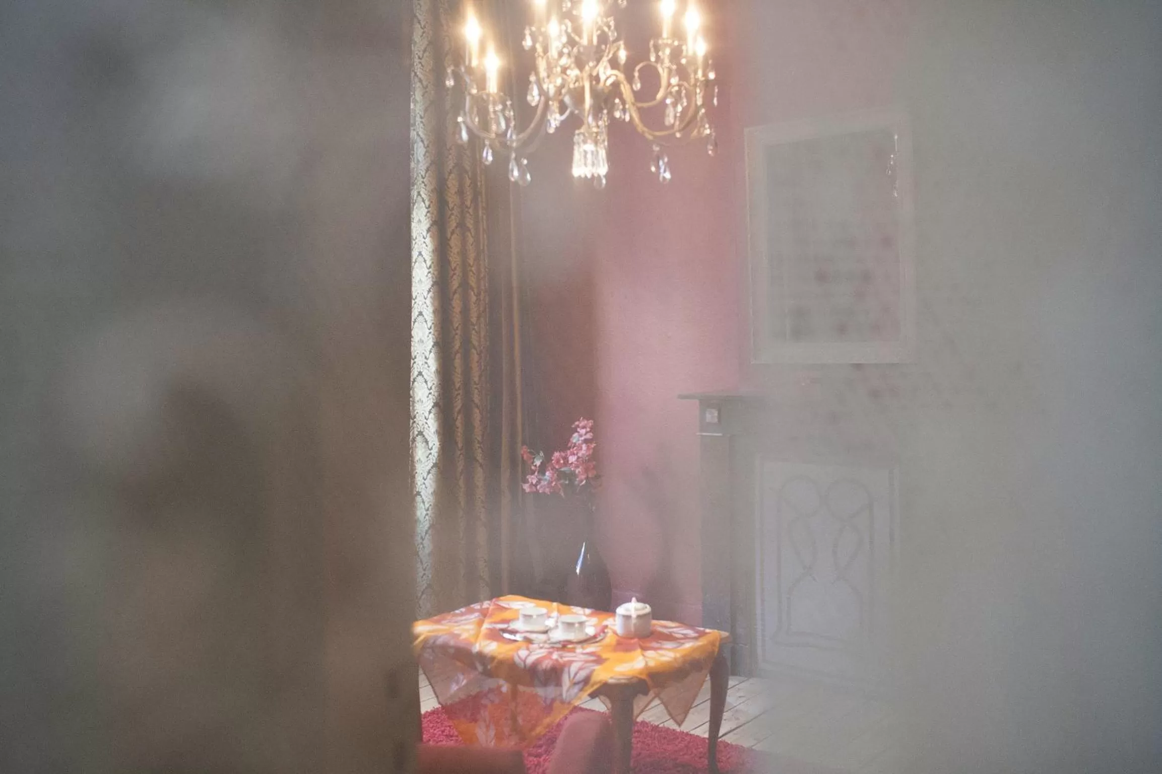 Seating area in B&B In Bruges