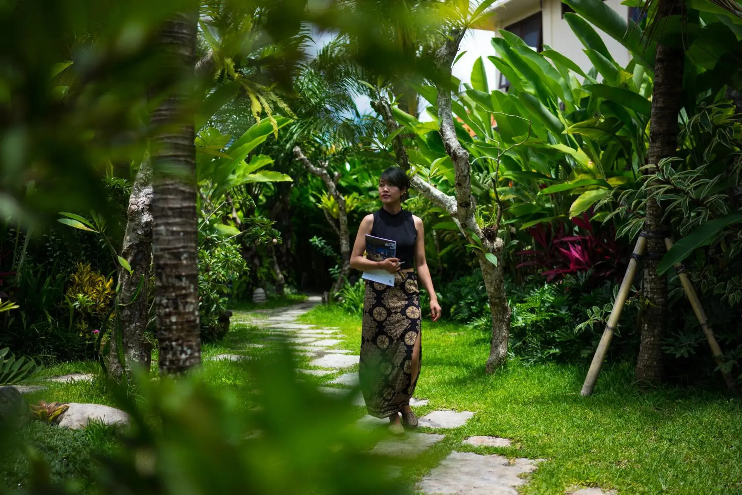 Garden view in Honai Resort