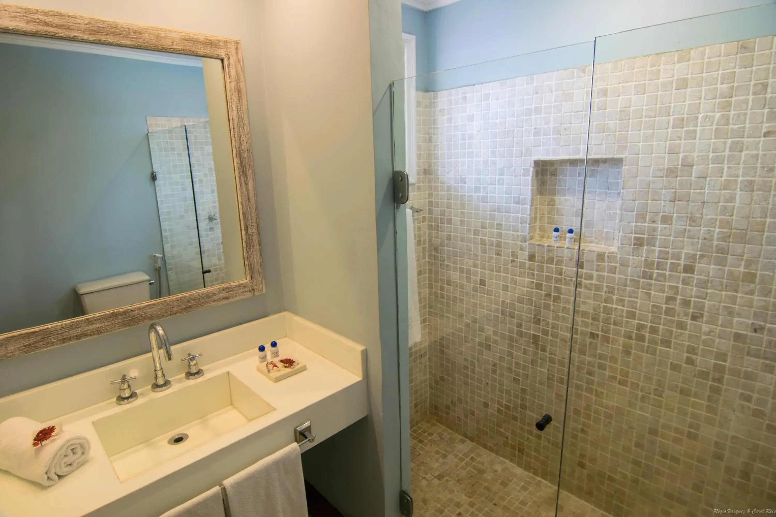 Bathroom in Hotel Doce Mar