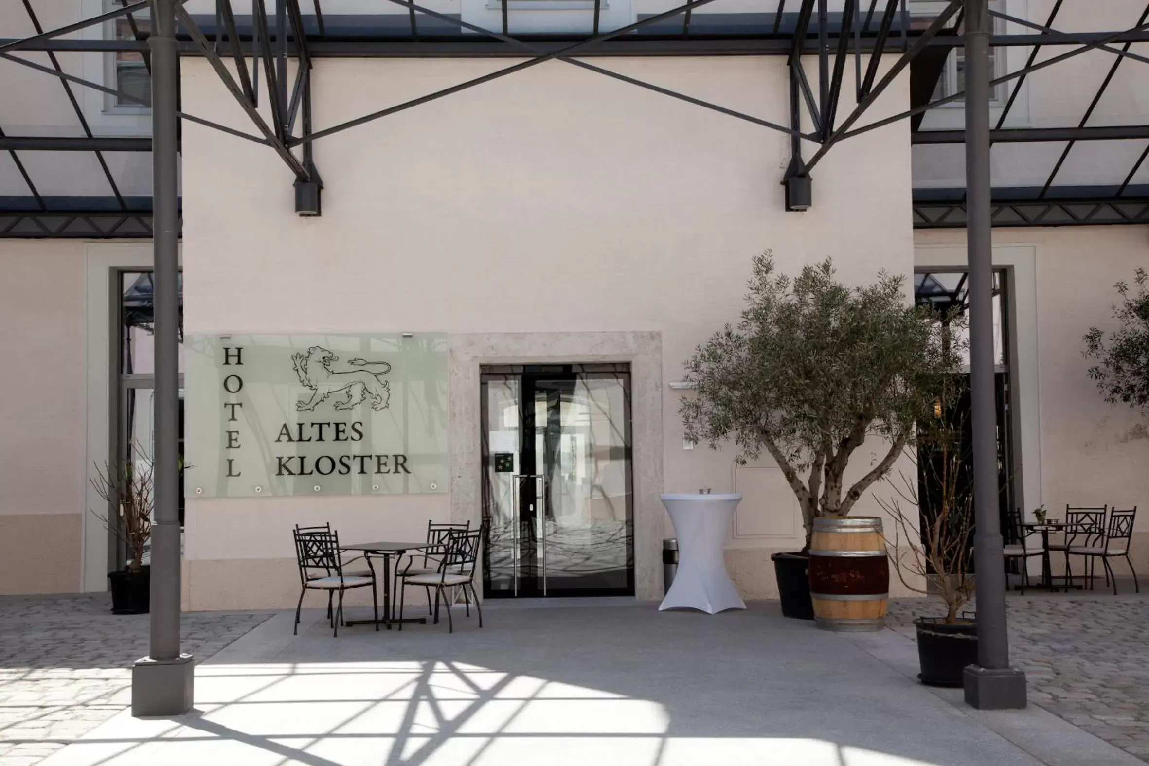 Patio in Hotel Altes Kloster